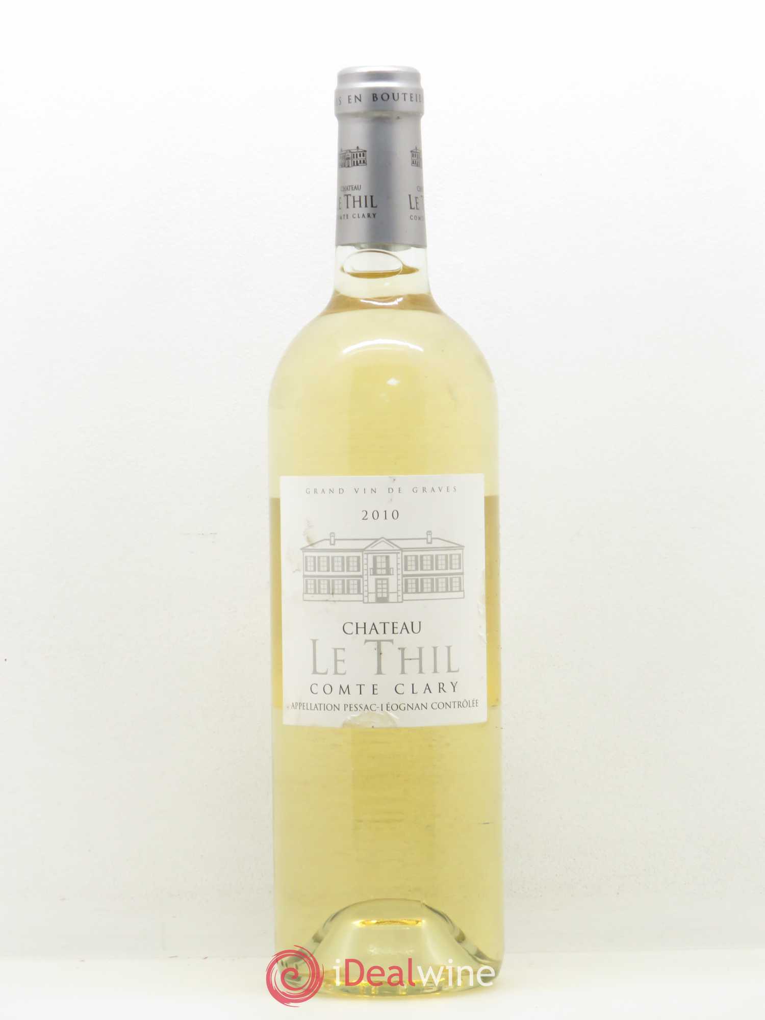Château le Thil Comte Clary 2010 - Lot de 1 bouteille - 0