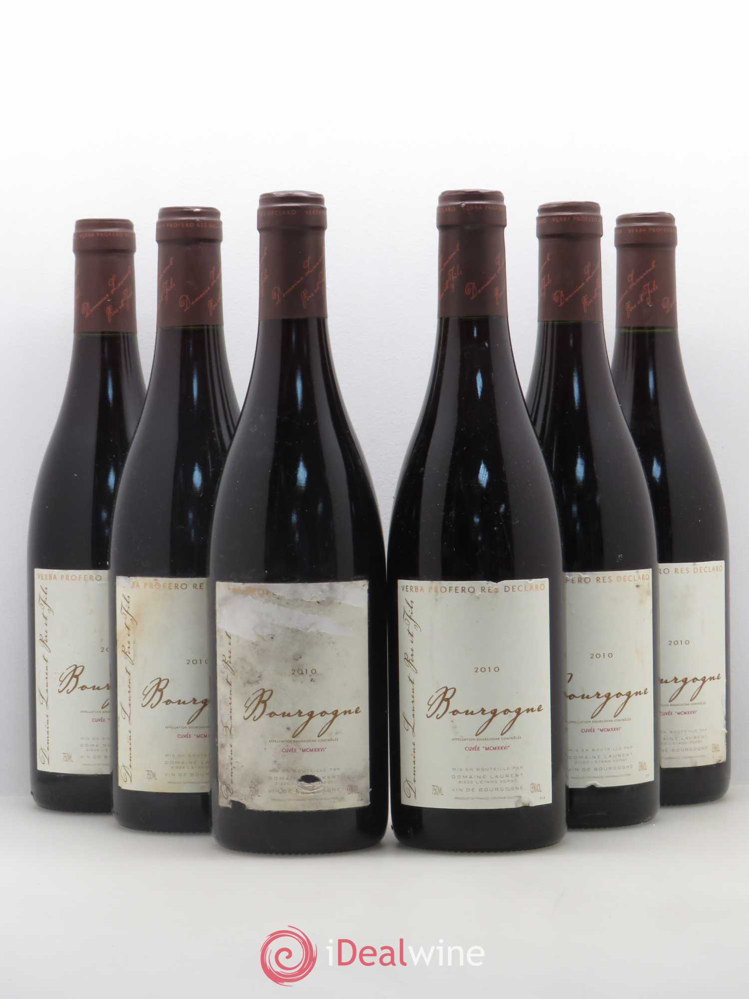 Bourgogne Cuvée MCMXXVI Dominique Laurent 2010 - Posten von 6 Flaschen - 0