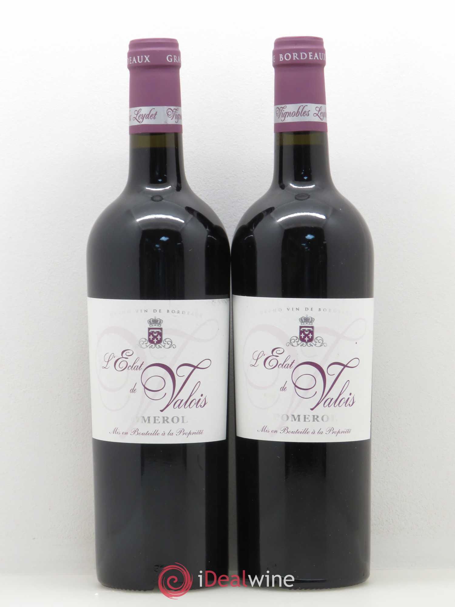 Pomerol Eclat de Valois 2015 - Posten von 2 Flaschen - 0
