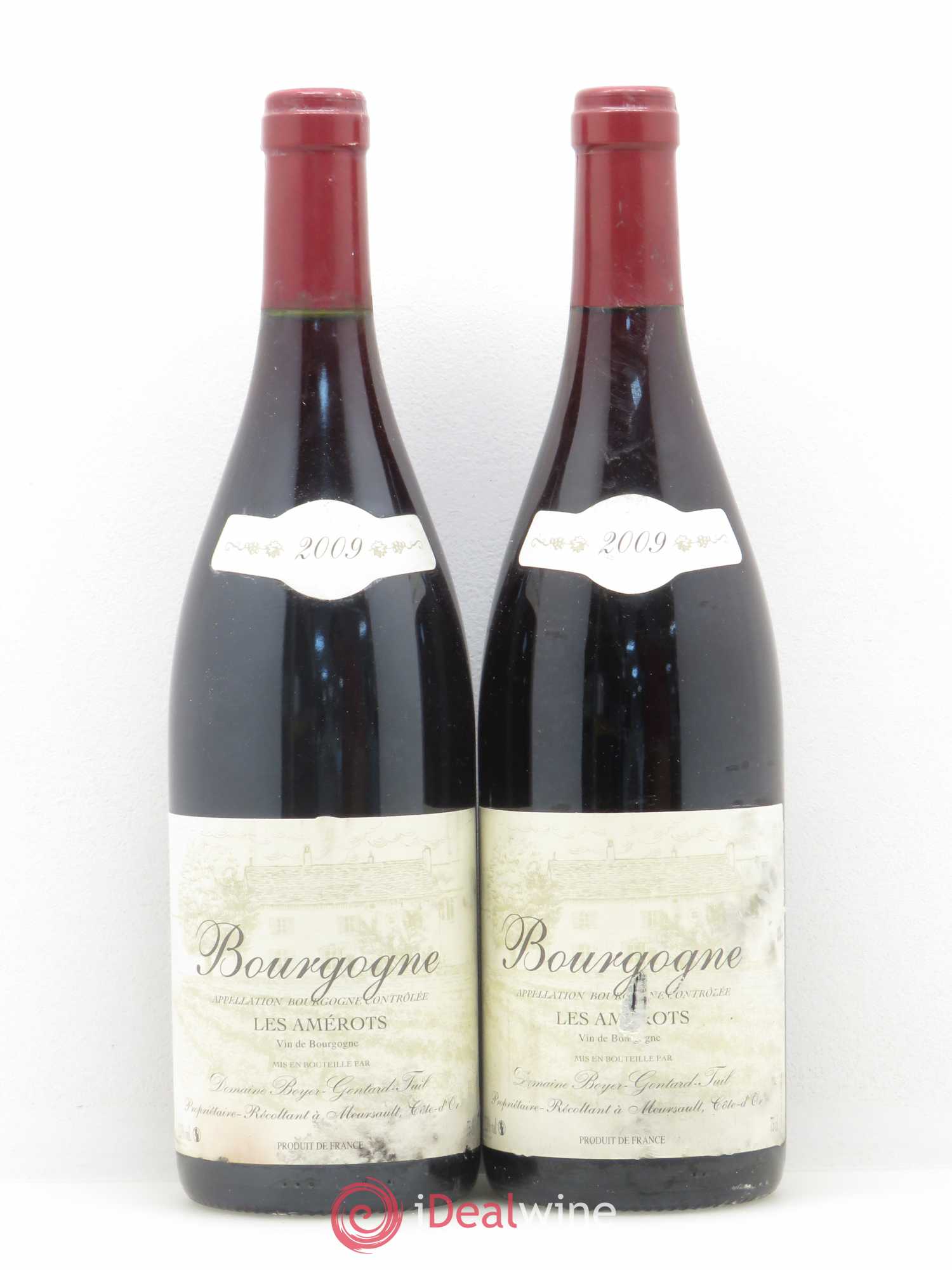 Bourgogne Les Amerots Boyer Gontard (sans prix de réserve) 2009 - Posten von 2 Flaschen - 0