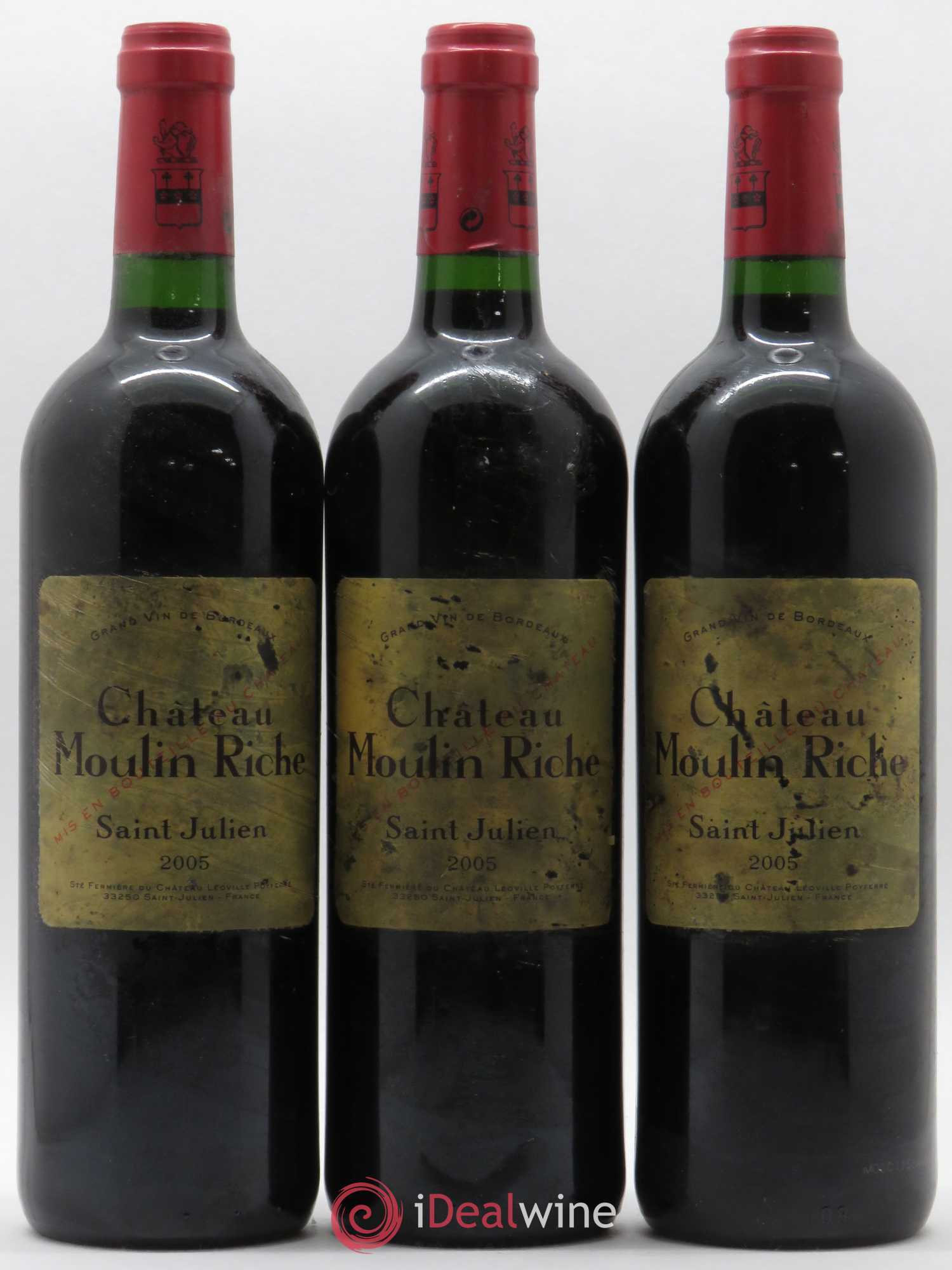 Château Moulin Riche 2005 - Lot de 6 bouteilles - 1