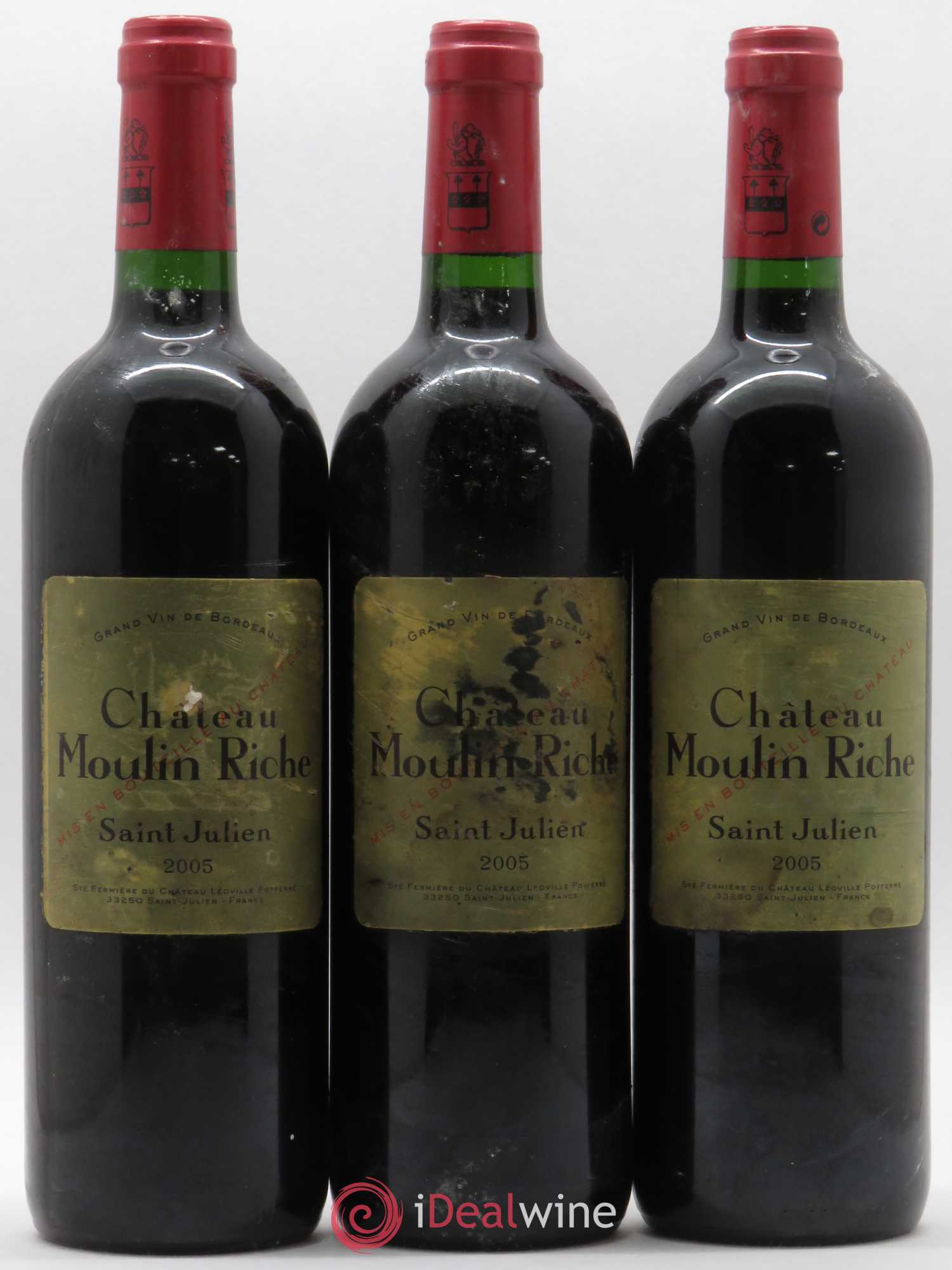 Château Moulin Riche 2005 - Lot de 6 bouteilles - 2