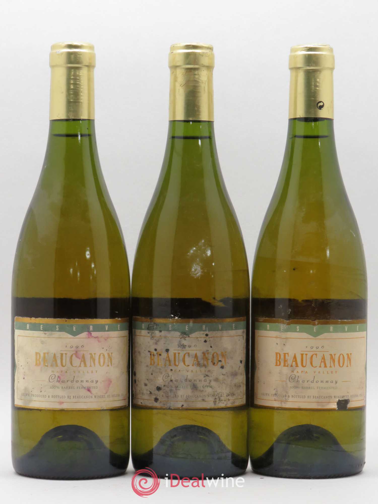 USA Beau Canon Nappa Valley Réserve 1996 - Posten von 6 Flaschen - 1