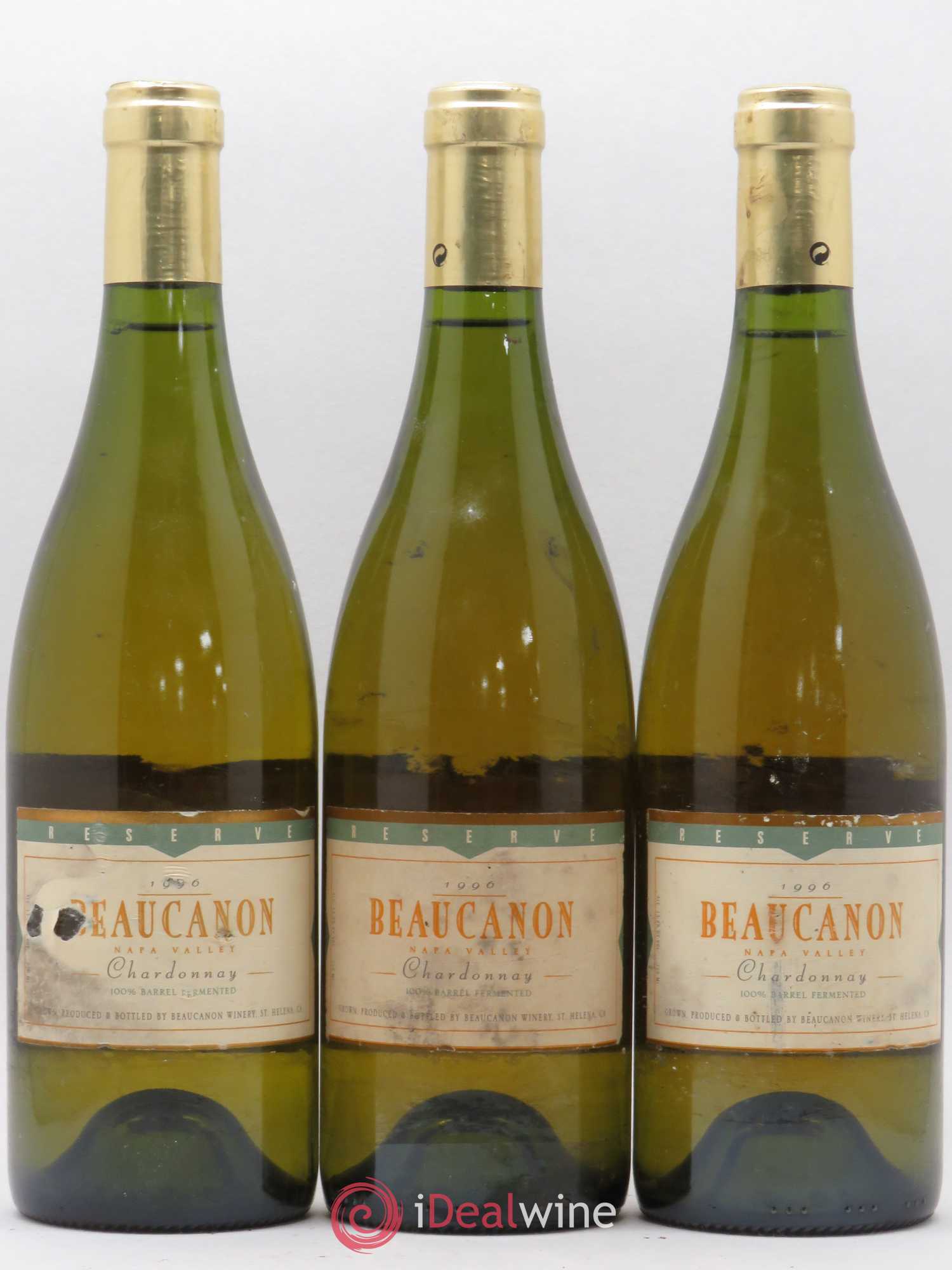 USA Beau Canon Nappa Valley Réserve 1996 - Posten von 6 Flaschen - 1