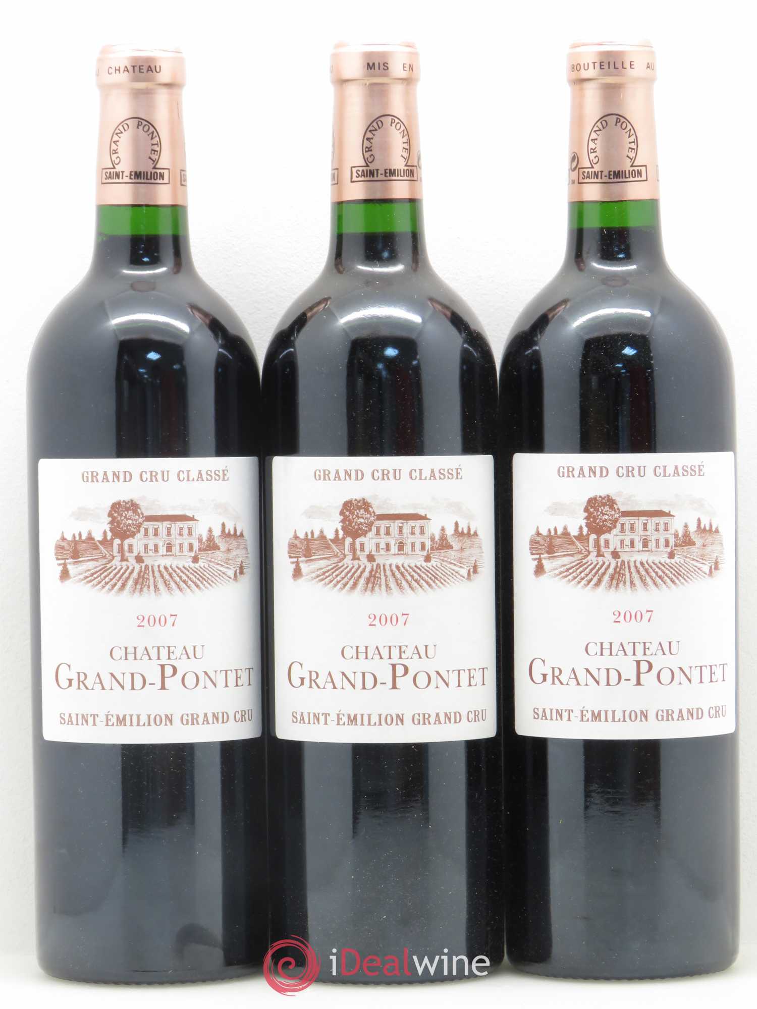Château Grand Pontet Grand Cru Classé 2007 - Lot de 6 bouteilles - 2