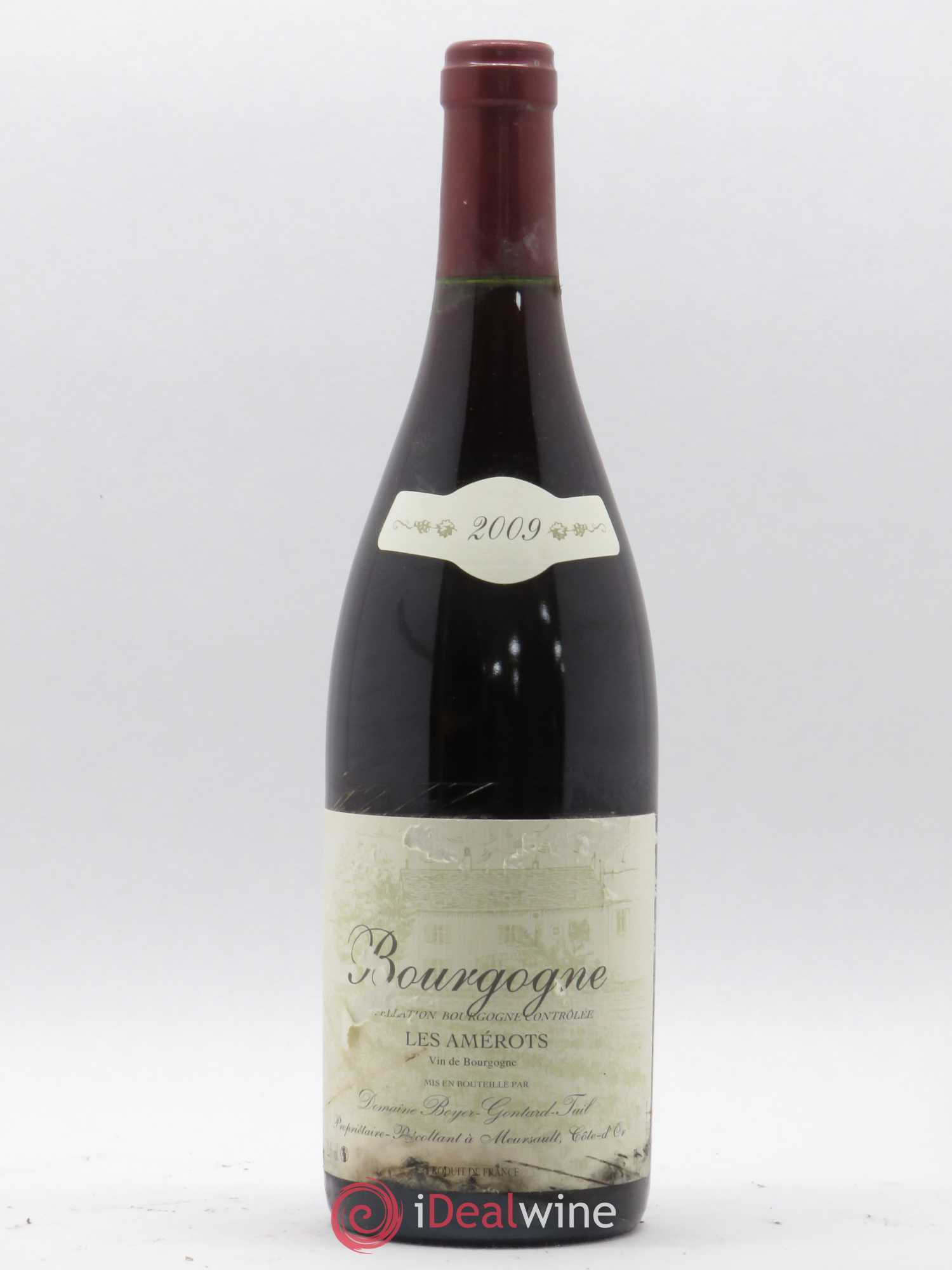 Bourgogne Les Amerots Boyer Gontard Tuil 2009 - Posten von 1 Flasche - 0