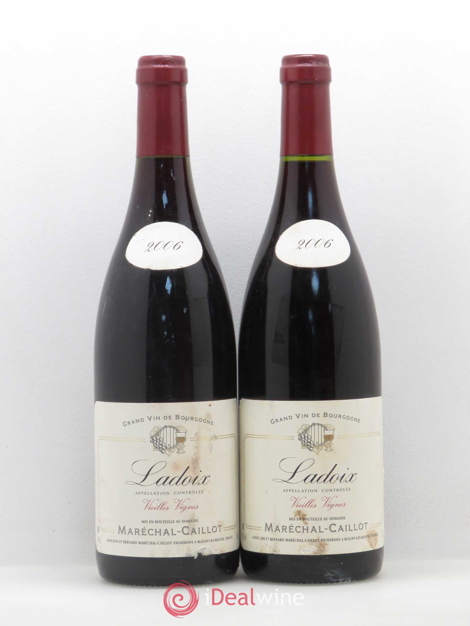 Ladoix Vieilles vignes Maréchal Caillot 2006 - Posten von 2 Flaschen - 0