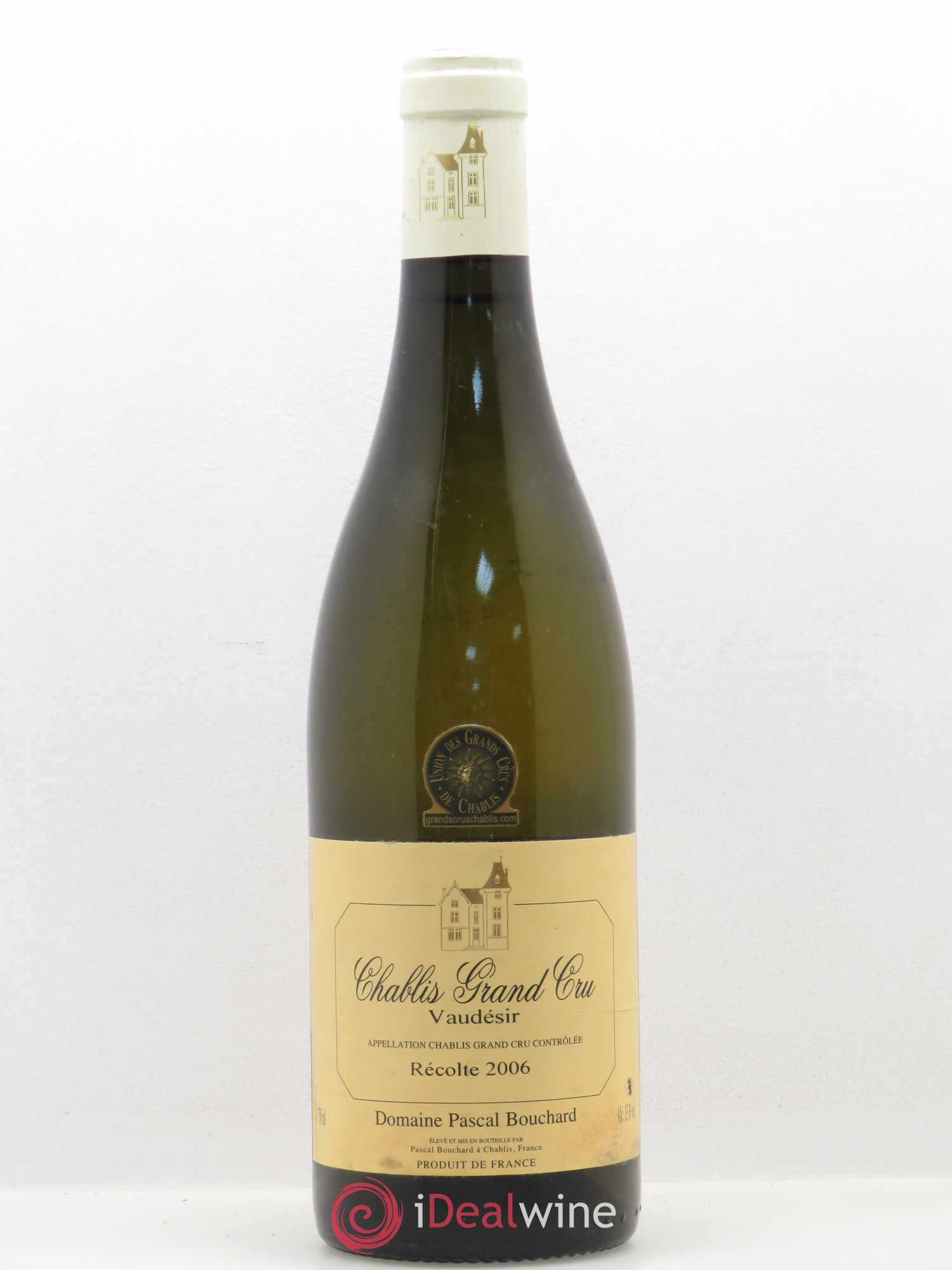Chablis Grand Cru Vaudesir Pascal Bouchard 2006 - Posten von 1 Flasche - 0