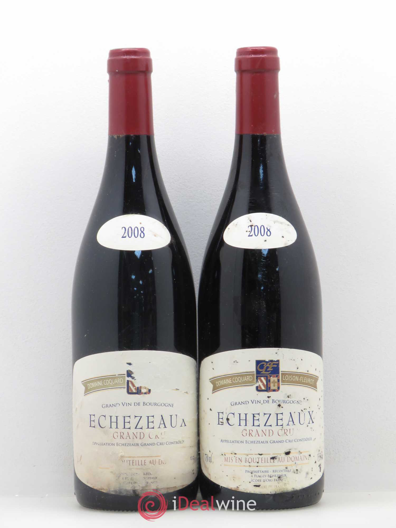 Echezeaux Grand Cru Guy Coquard Loison Fleurot 2008 - Posten von 2 Flaschen - 0
