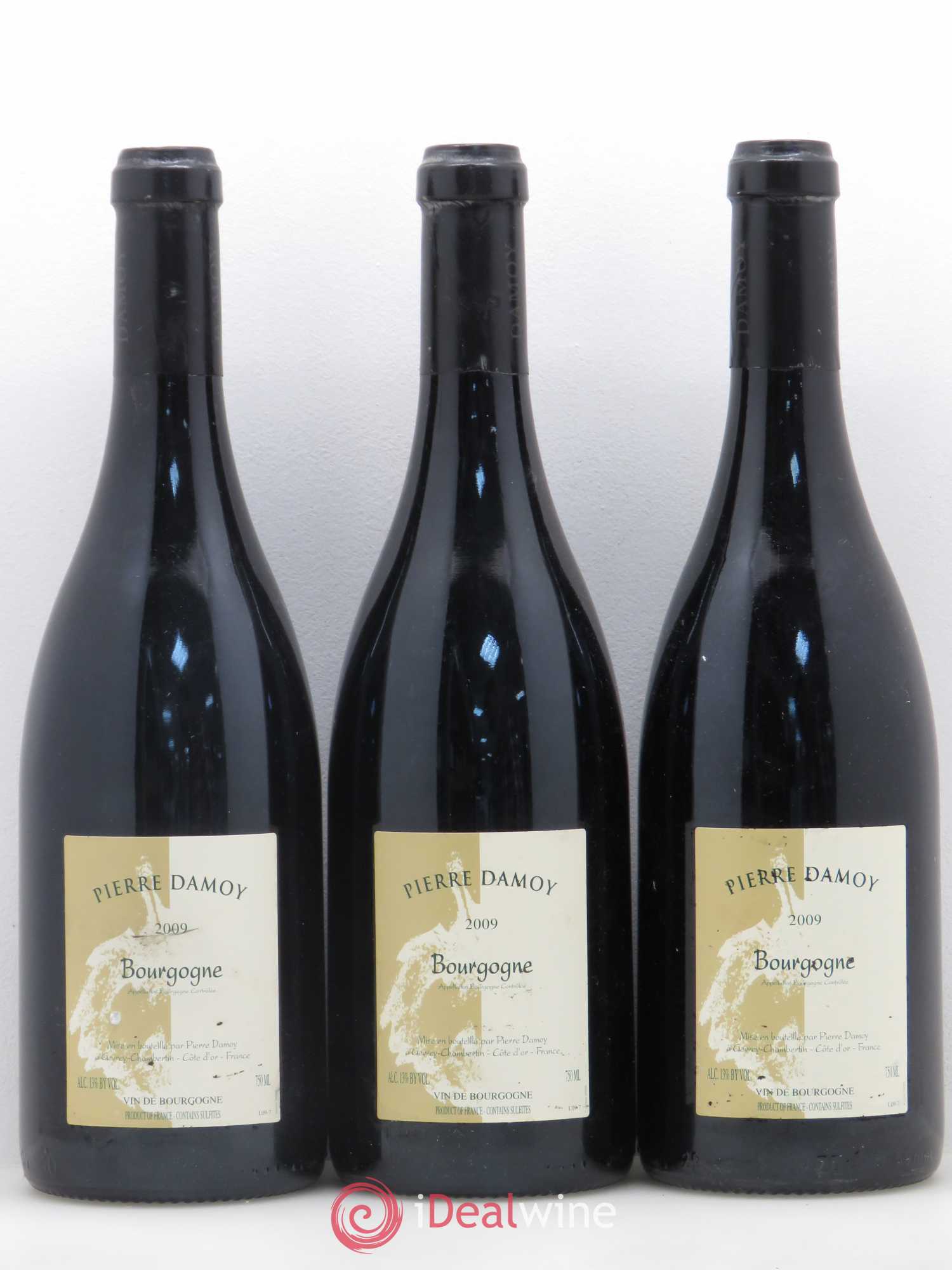 Bourgogne Pierre Damoy 2009 - Lot de 5 bouteilles - 1