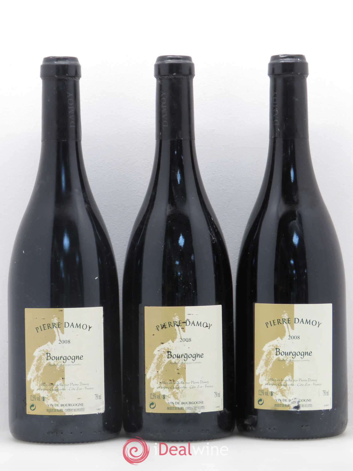 Bourgogne Pierre Damoy 2008 - Lot de 6 bouteilles - 2
