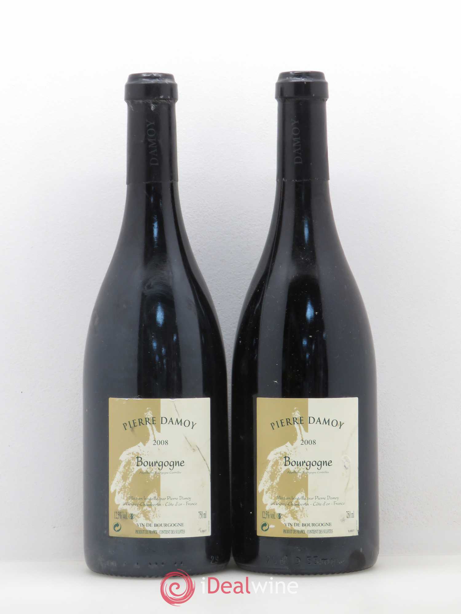 Bourgogne Pierre Damoy 2008 - Posten von 2 Flaschen - 0
