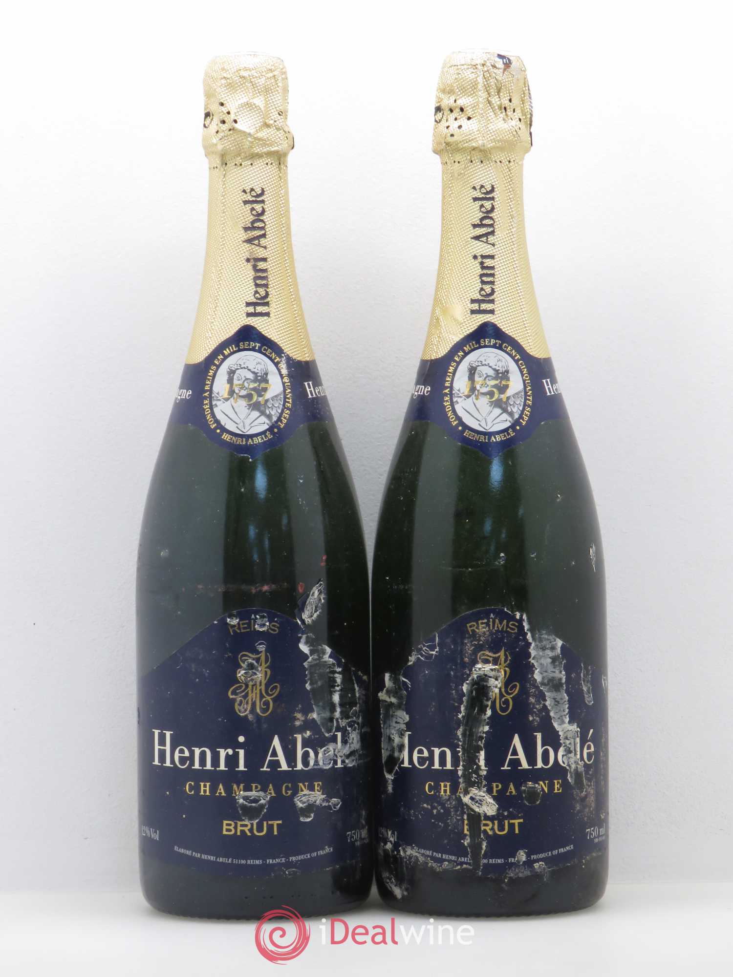 Champagne Henri Abelé - Lot de 2 bouteilles - 0