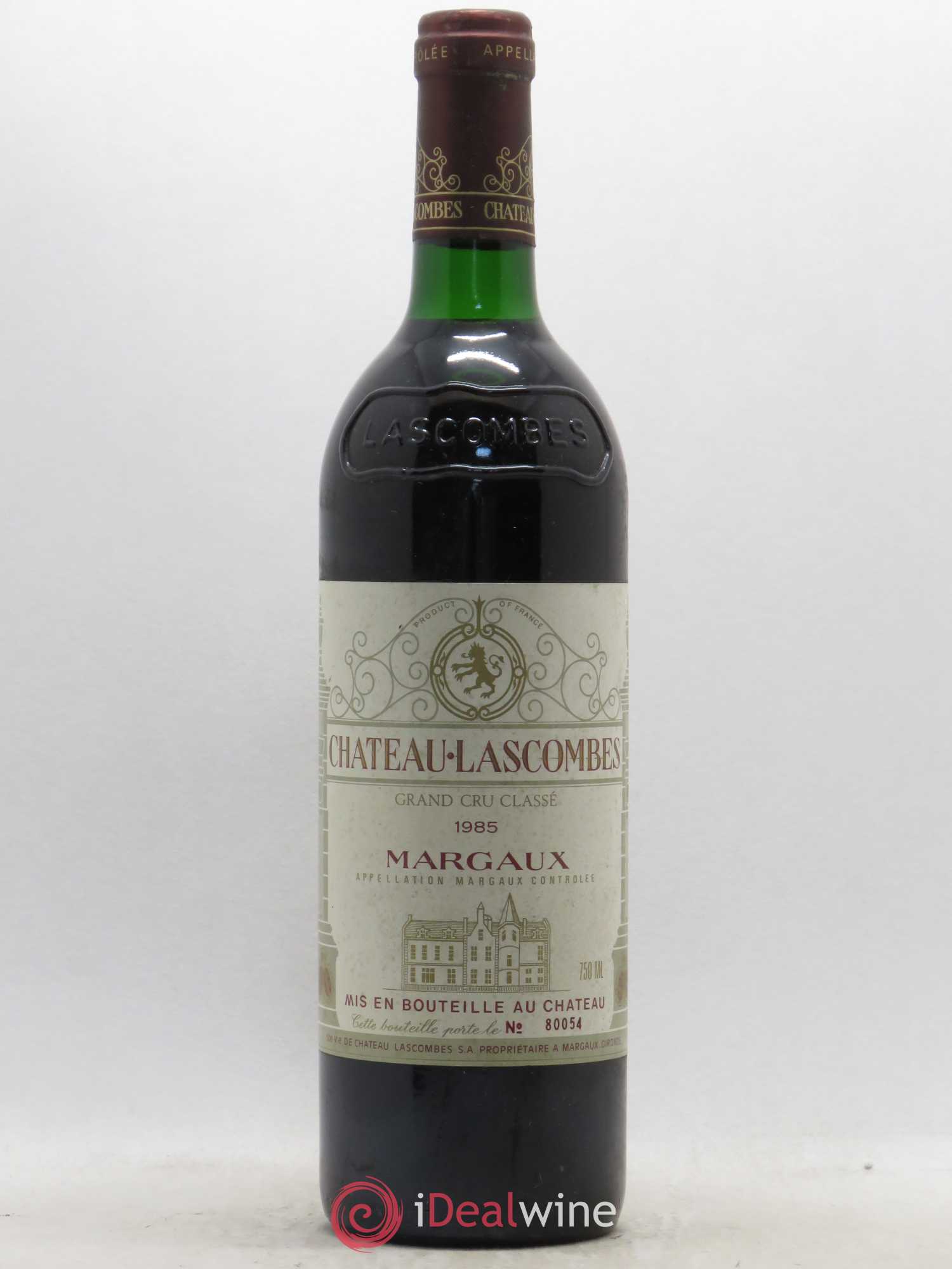 Château Lascombes 2ème Grand Cru Classé 1985 - Lot de 1 bouteille - 0