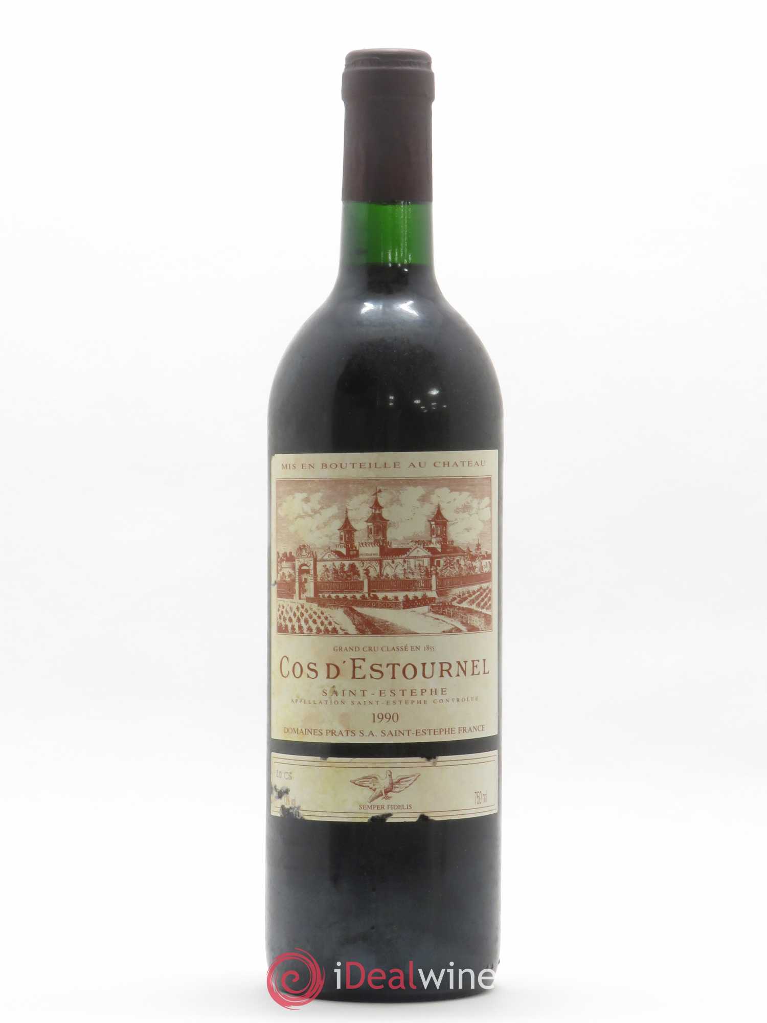 Cos d'Estournel 2ème Grand Cru Classé 1990 - Lot de 1 bouteille - 0