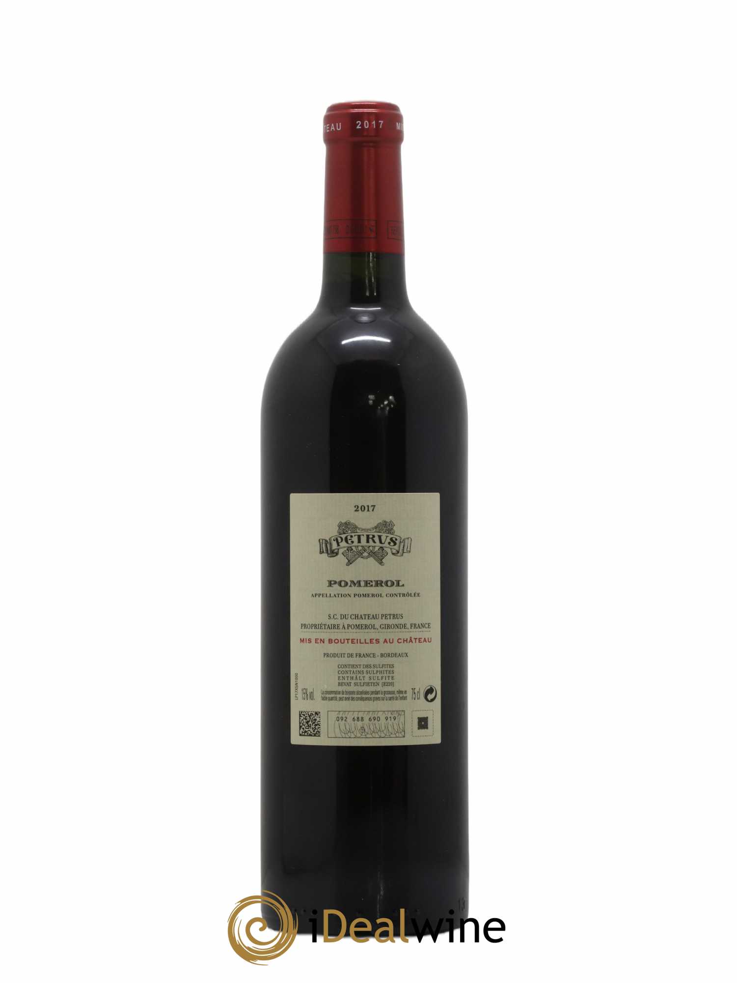 Petrus 2017 - Lot de 1 bouteille - 1