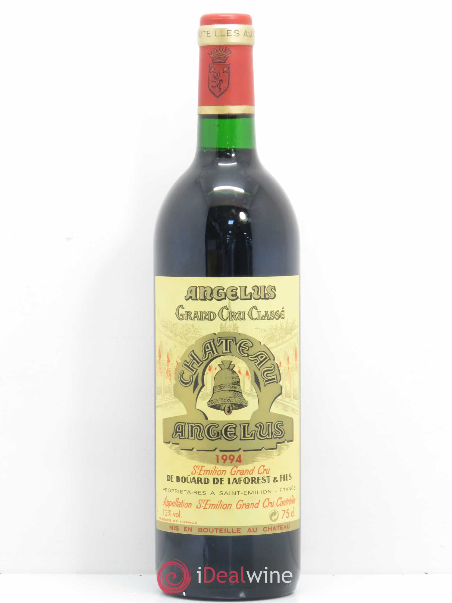 Château Angélus 1er Grand Cru Classé A 1994 - Lot de 1 bouteille - 0