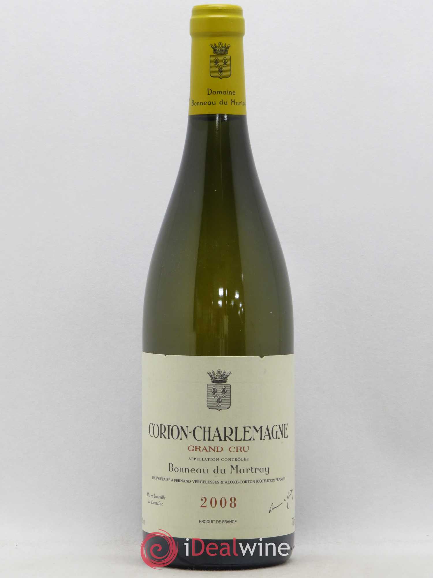 Corton-Charlemagne Grand Cru Bonneau du Martray (Domaine) 2008 - Lot de 1 bouteille - 0
