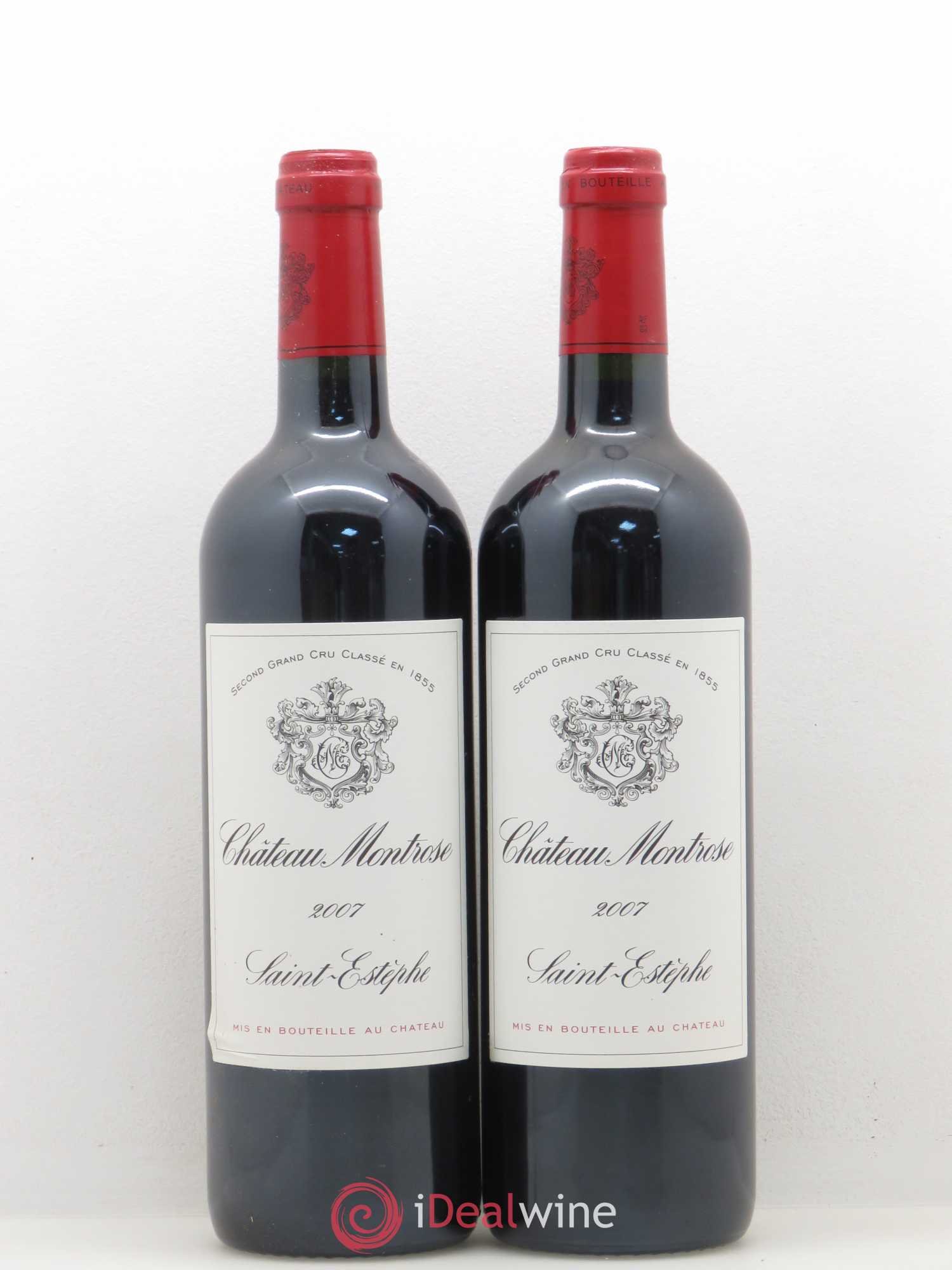 Château Montrose 2ème Grand Cru Classé 2007 - Lot de 2 bouteilles - 0