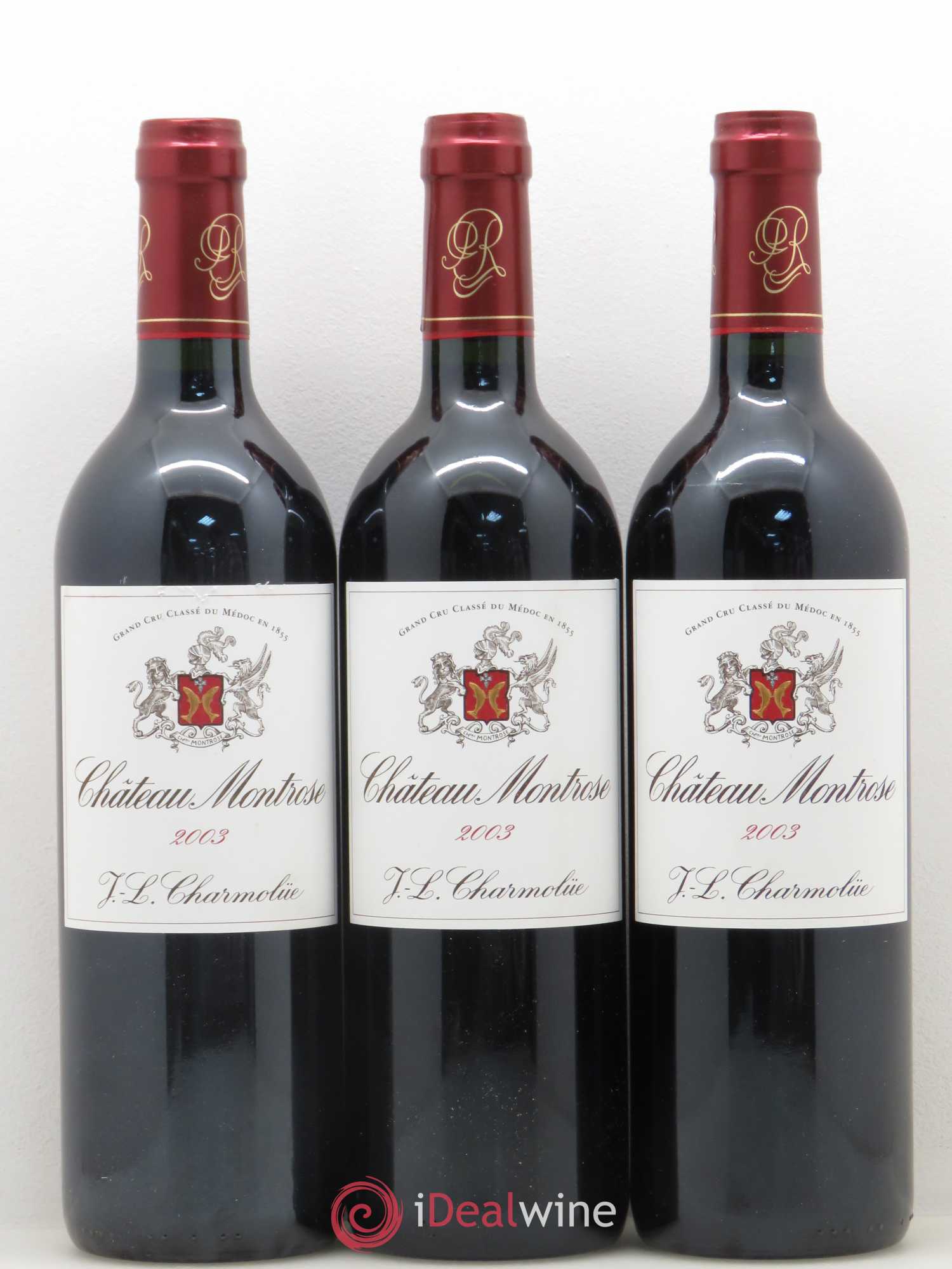 Château Montrose 2ème Grand Cru Classé 2003 - Lot de 6 bouteilles - 3