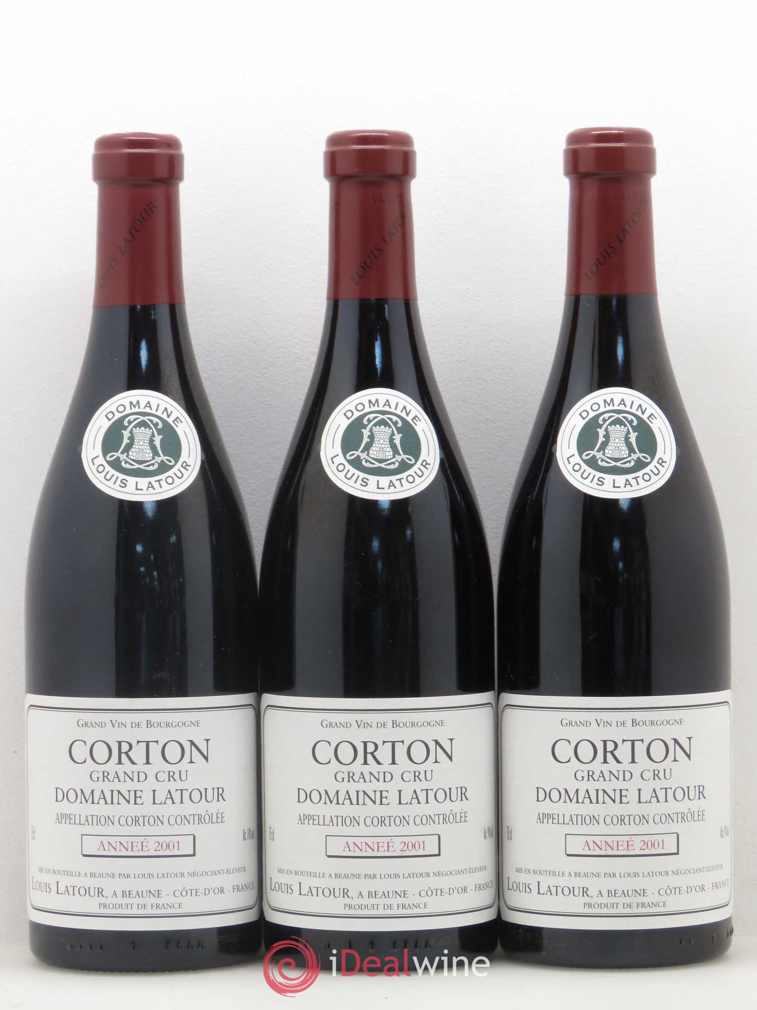 Corton Grand Cru Louis Latour 2001 - Lot de 6 bouteilles - 2