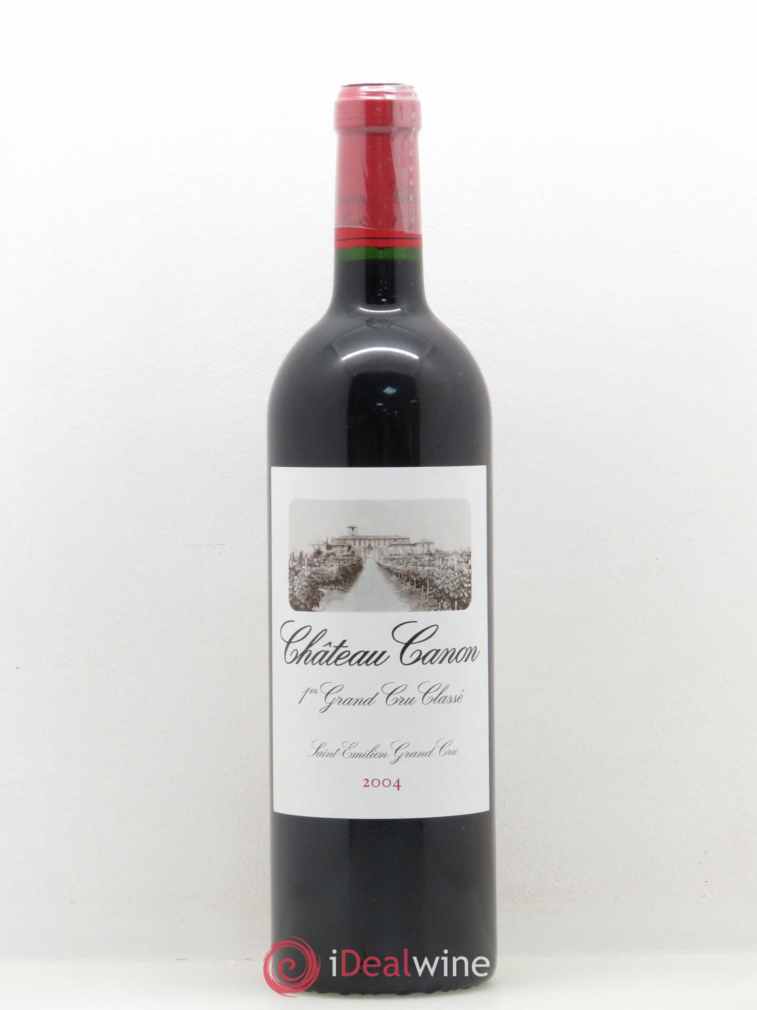 Château Canon 1er Grand Cru Classé B 2004 - Lot de 1 bouteille - 0