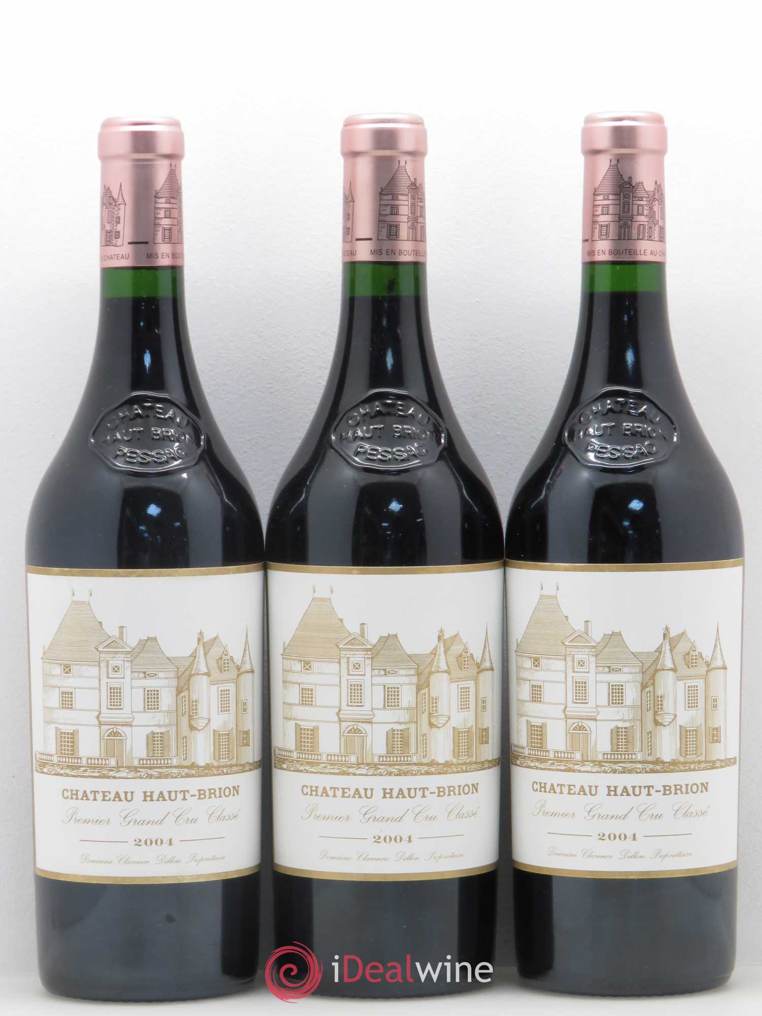 Château Haut Brion 1er Grand Cru Classé 2004 - Lot de 6 bouteilles - 1