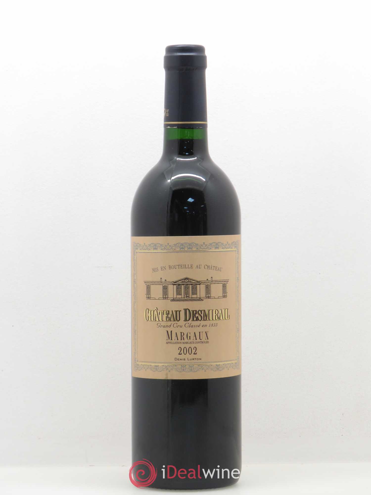 Château Desmirail 3ème Grand Cru Classé 2002 - Lot de 1 bouteille - 0