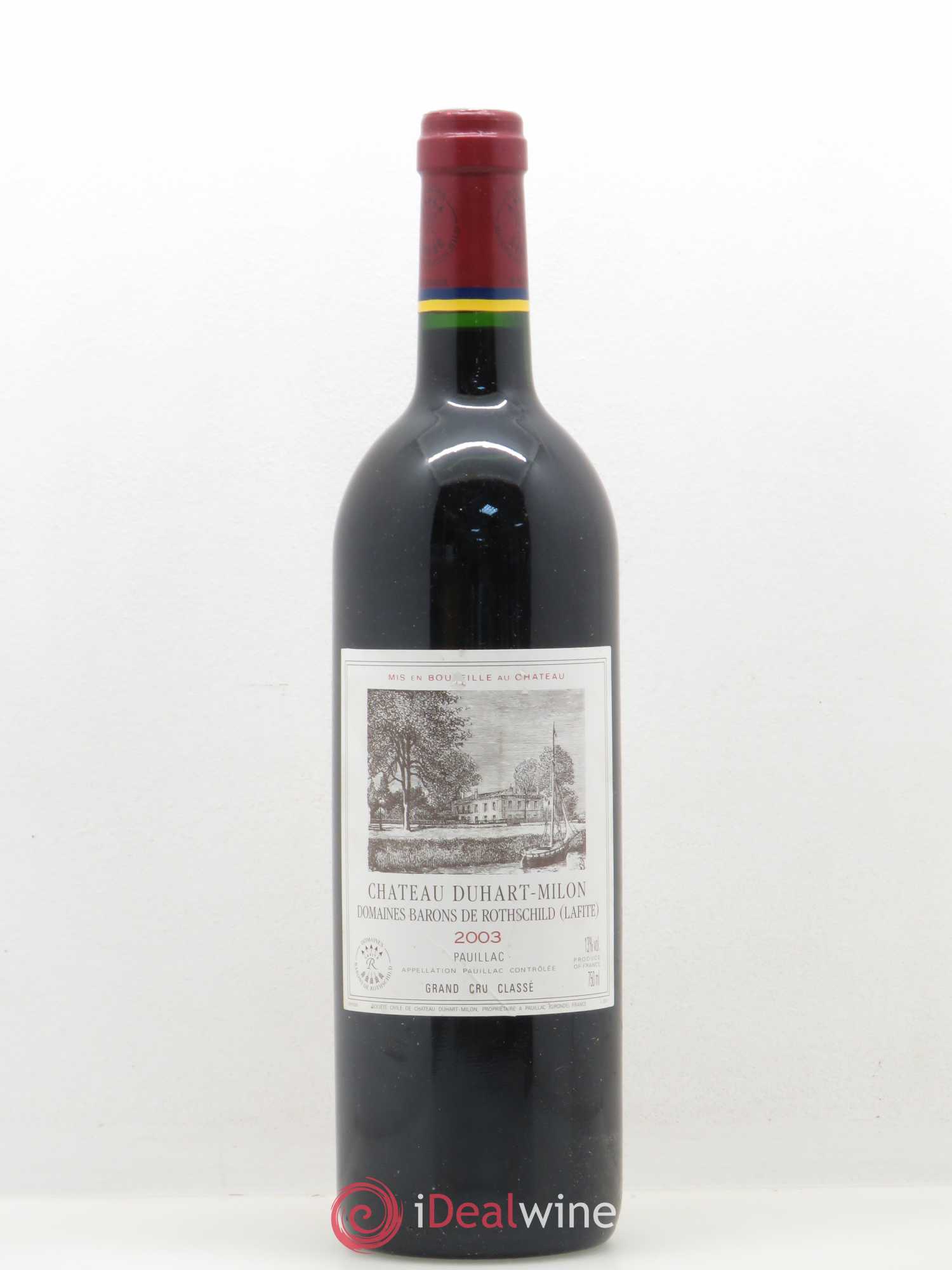 Château Duhart-Milon 4ème Grand Cru Classé 2003 - Lot de 1 bouteille - 0
