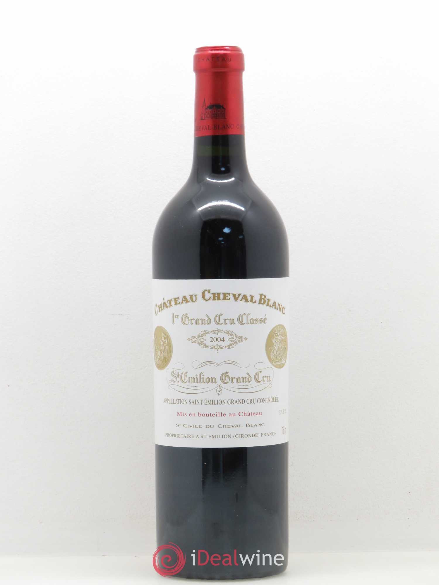 Château Cheval Blanc 1er Grand Cru Classé A 2004 - Lot de 1 bouteille - 0