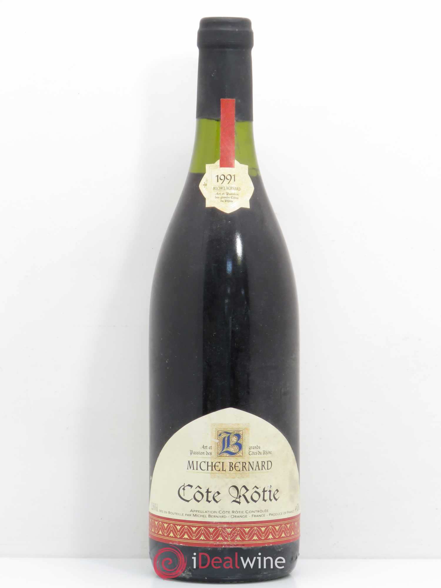 Côte-Rôtie Michel Bernard 1991 - Posten von 1 Flasche - 0