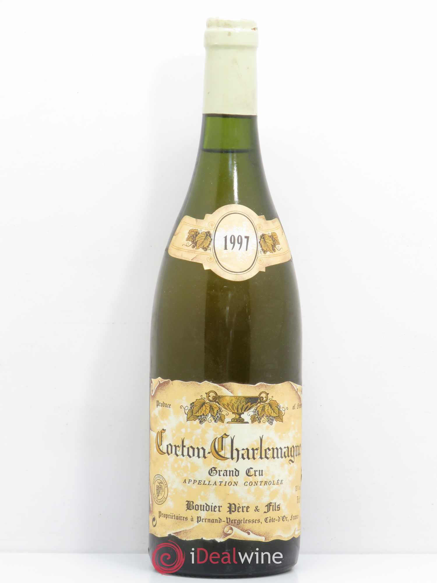 Corton-Charlemagne Grand Cru Boudier 1997 - Lot de 1 bouteille - 0