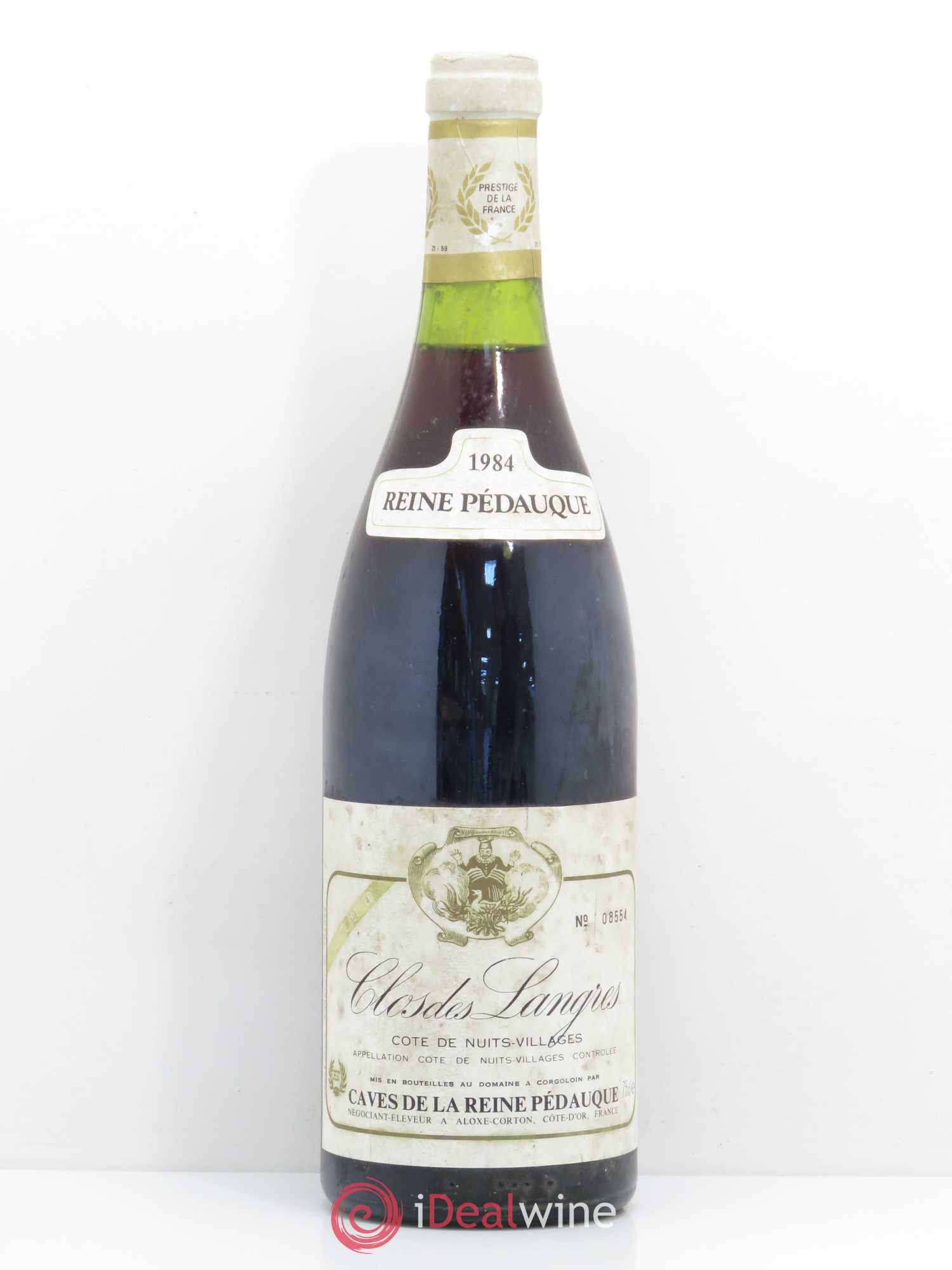 Côte de Nuits-Villages Reine Pédauque Clos des Langres (sans prix de réserve) 1984 - Posten von 1 Flasche - 0