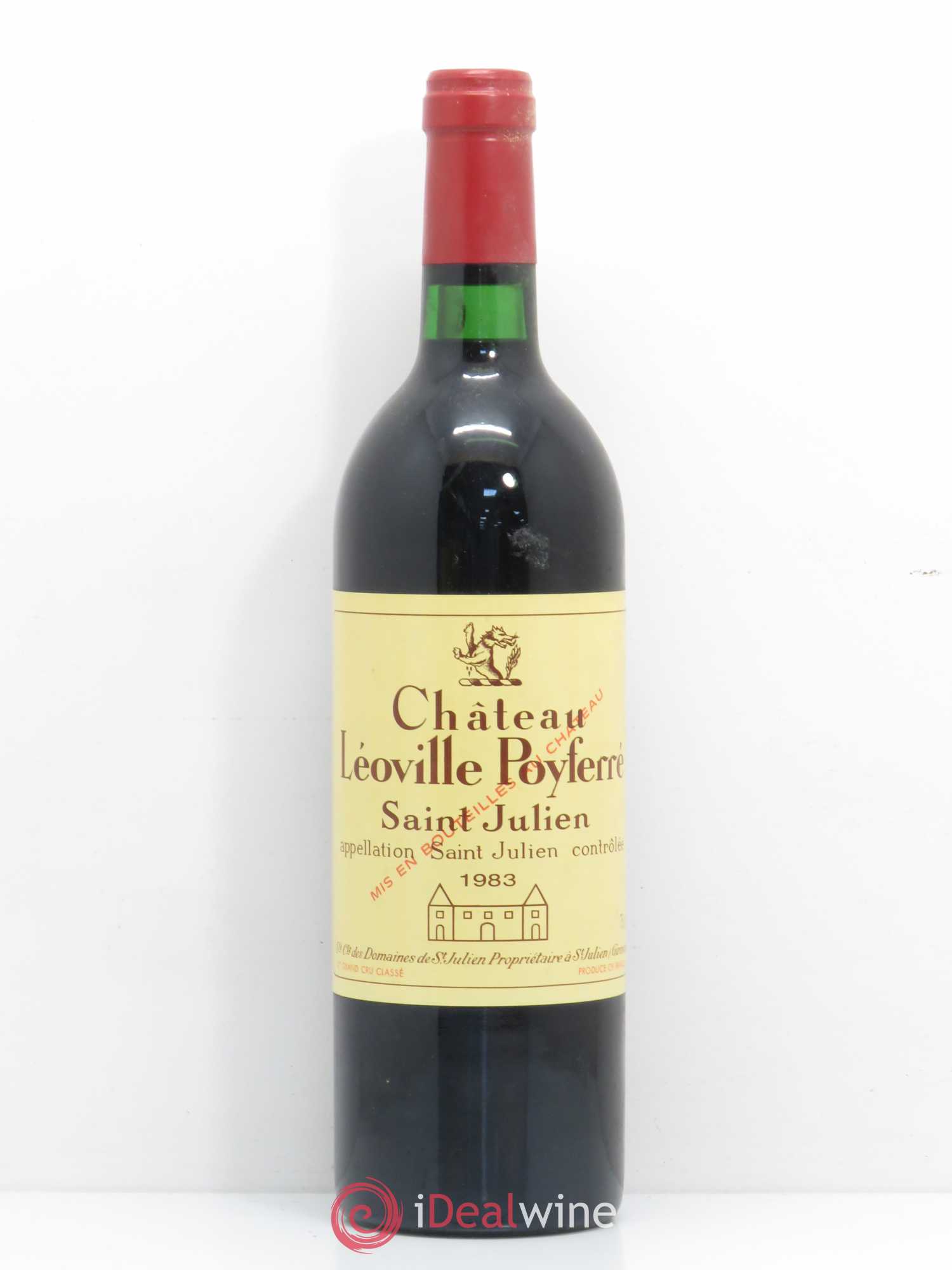 Château Léoville Poyferré 2ème Grand Cru Classé 1983 - Lot de 1 bouteille - 0