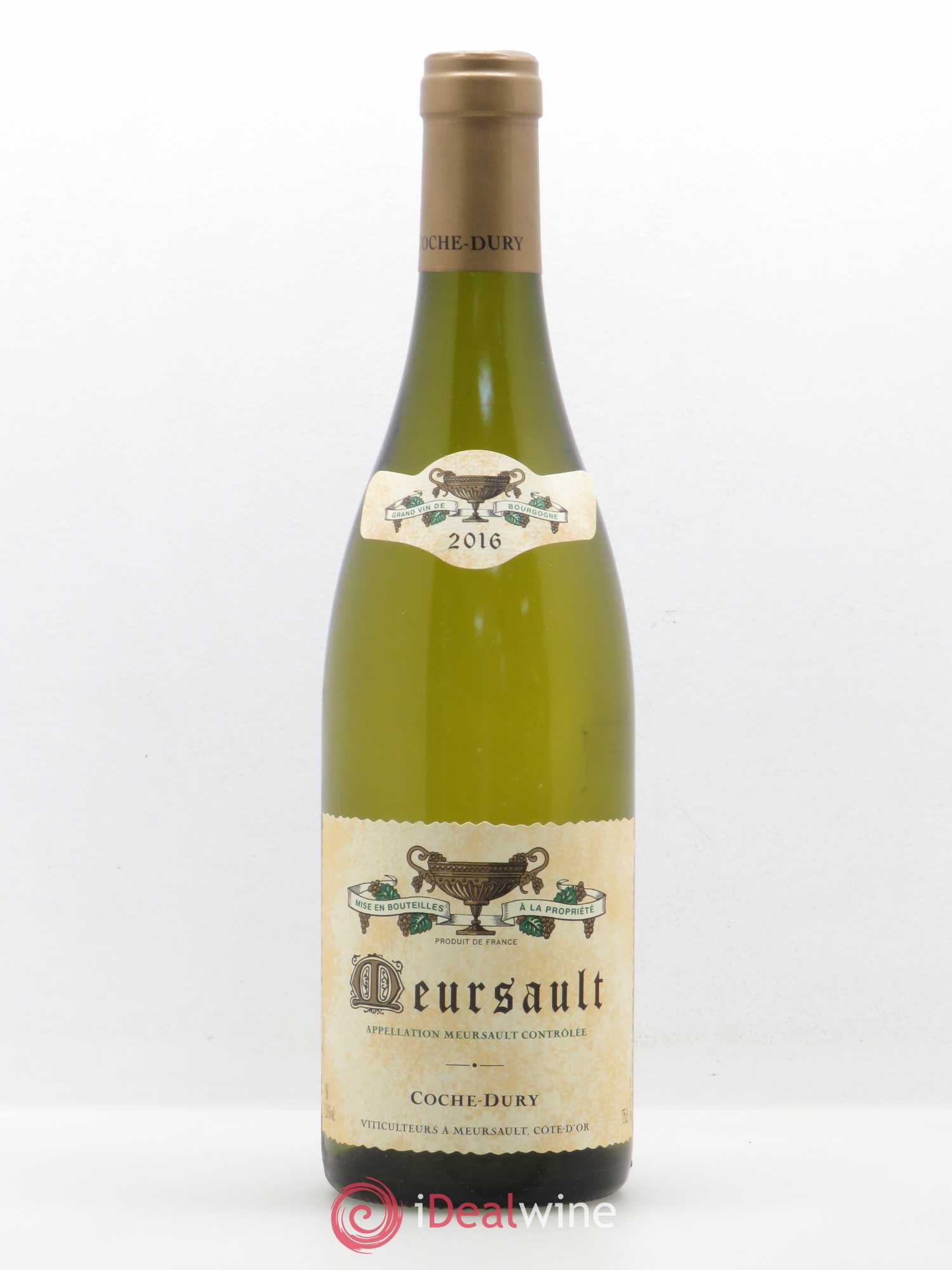 Meursault Coche Dury (Domaine) 2016 - Lot de 1 bouteille - 0