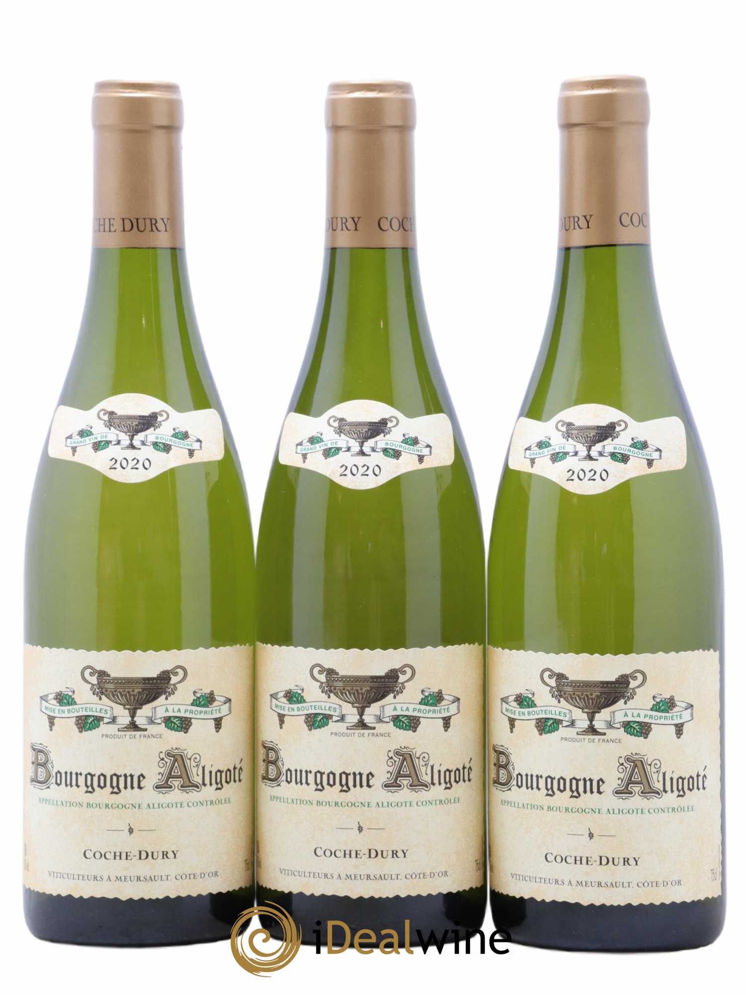 Bourgogne Aligoté Coche Dury (Domaine) 2020 - Lot de 3 bouteilles - 0