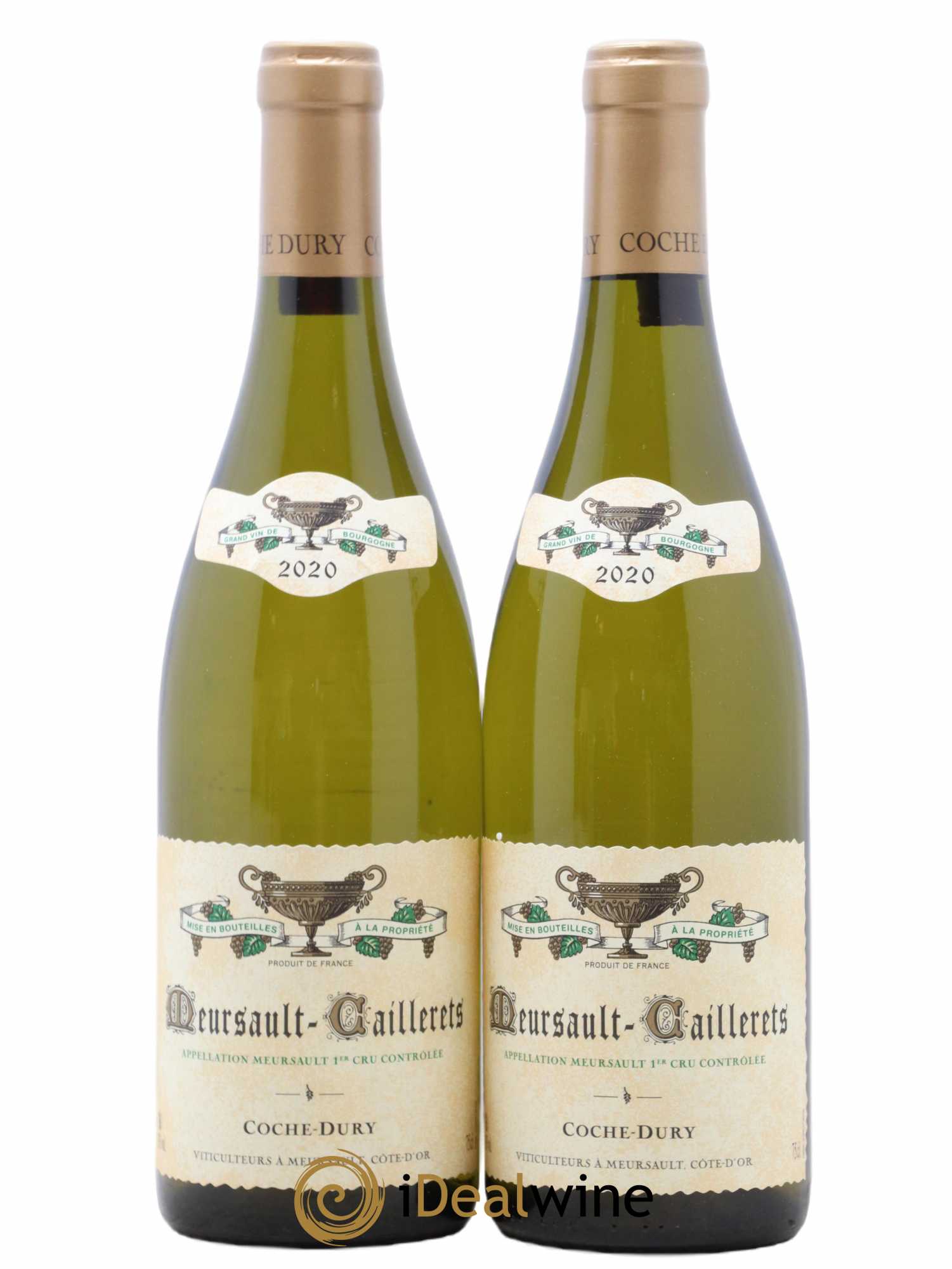 Meursault 1er Cru Caillerets Coche Dury (Domaine) 2020 - Lot de 2 bouteilles - 0