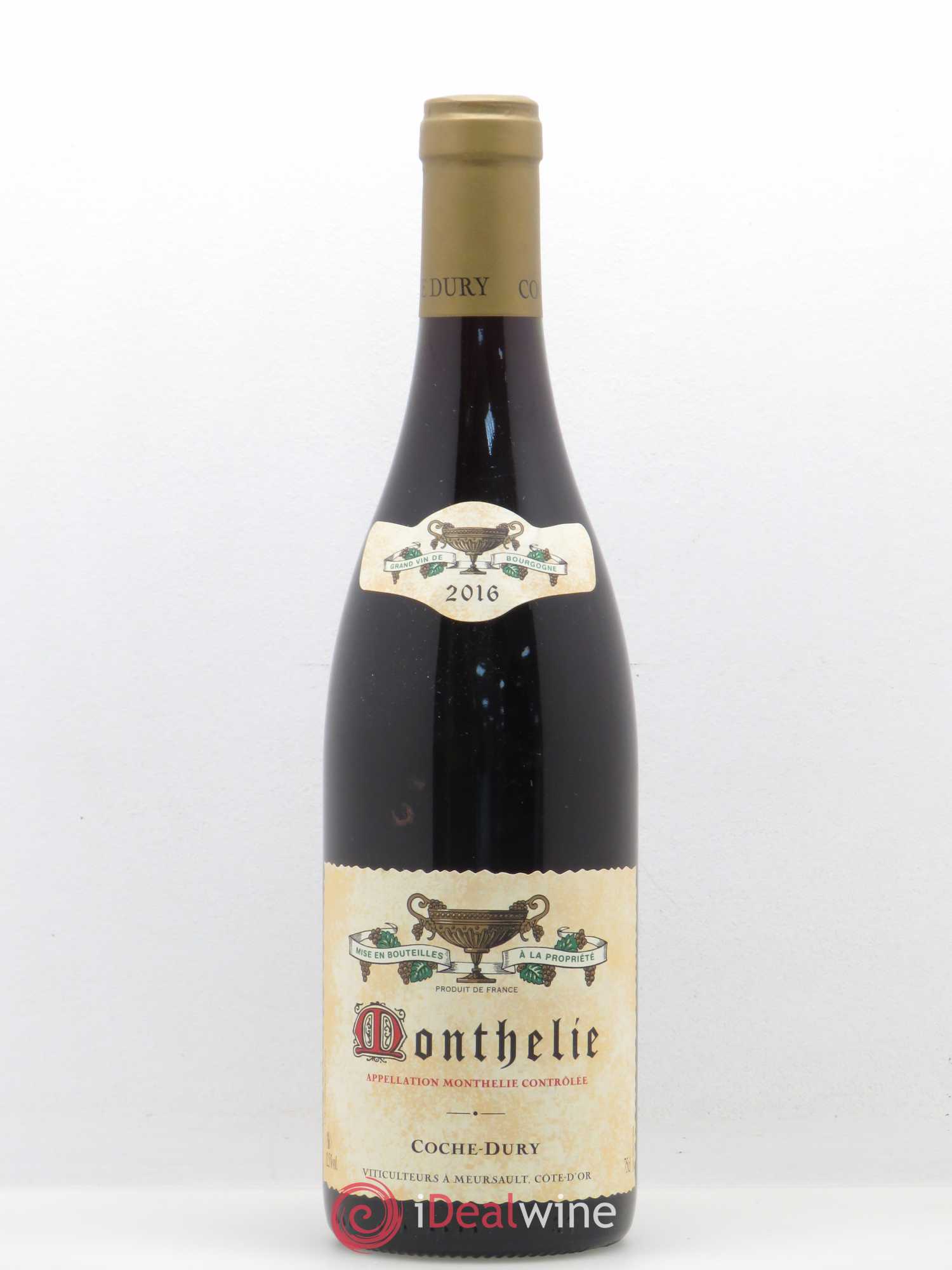 Monthélie Coche Dury (Domaine) 2016 - Lot de 1 bouteille - 0