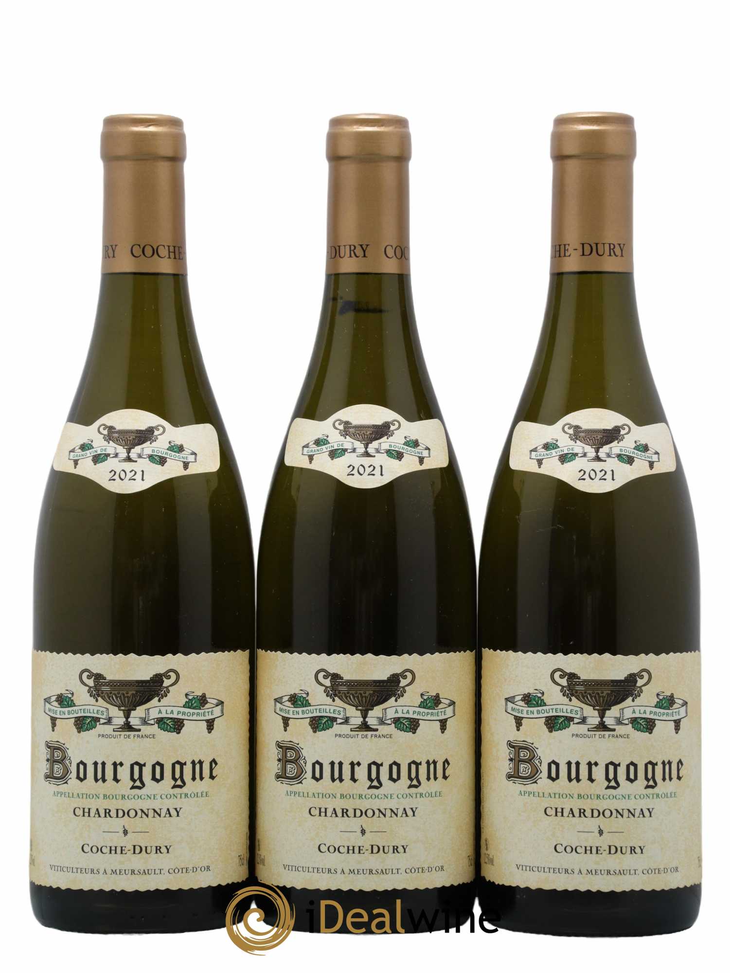 Bourgogne Coche Dury (Domaine) 2021 - Lot de 3 bouteilles - 0