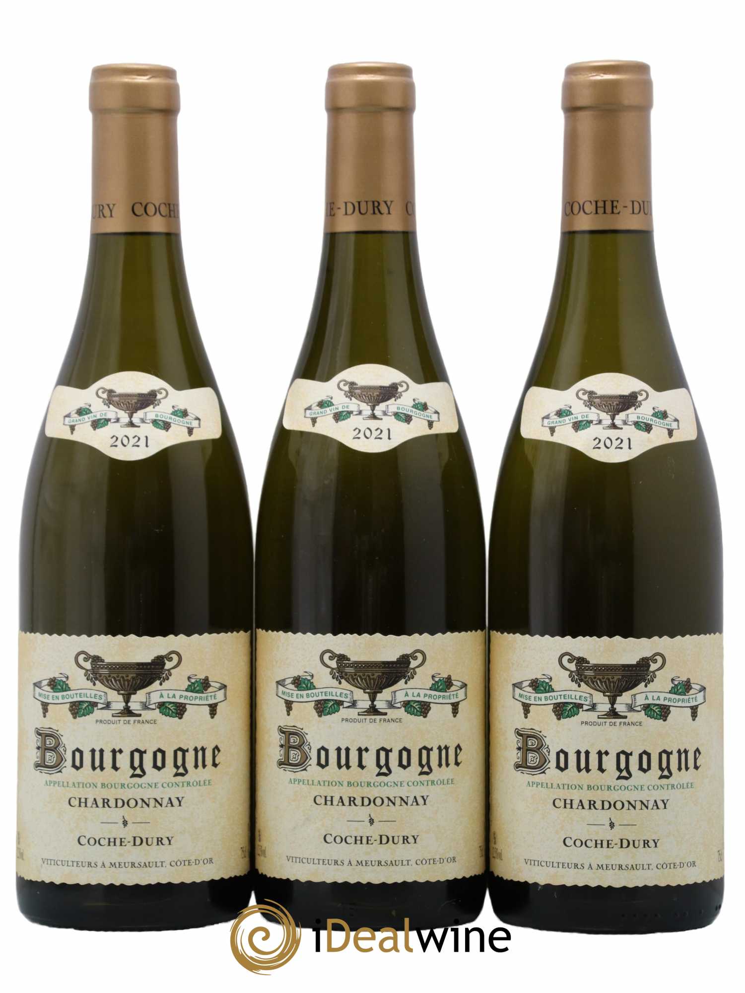 Bourgogne Coche Dury (Domaine) 2021 - Lot de 3 bouteilles - 0