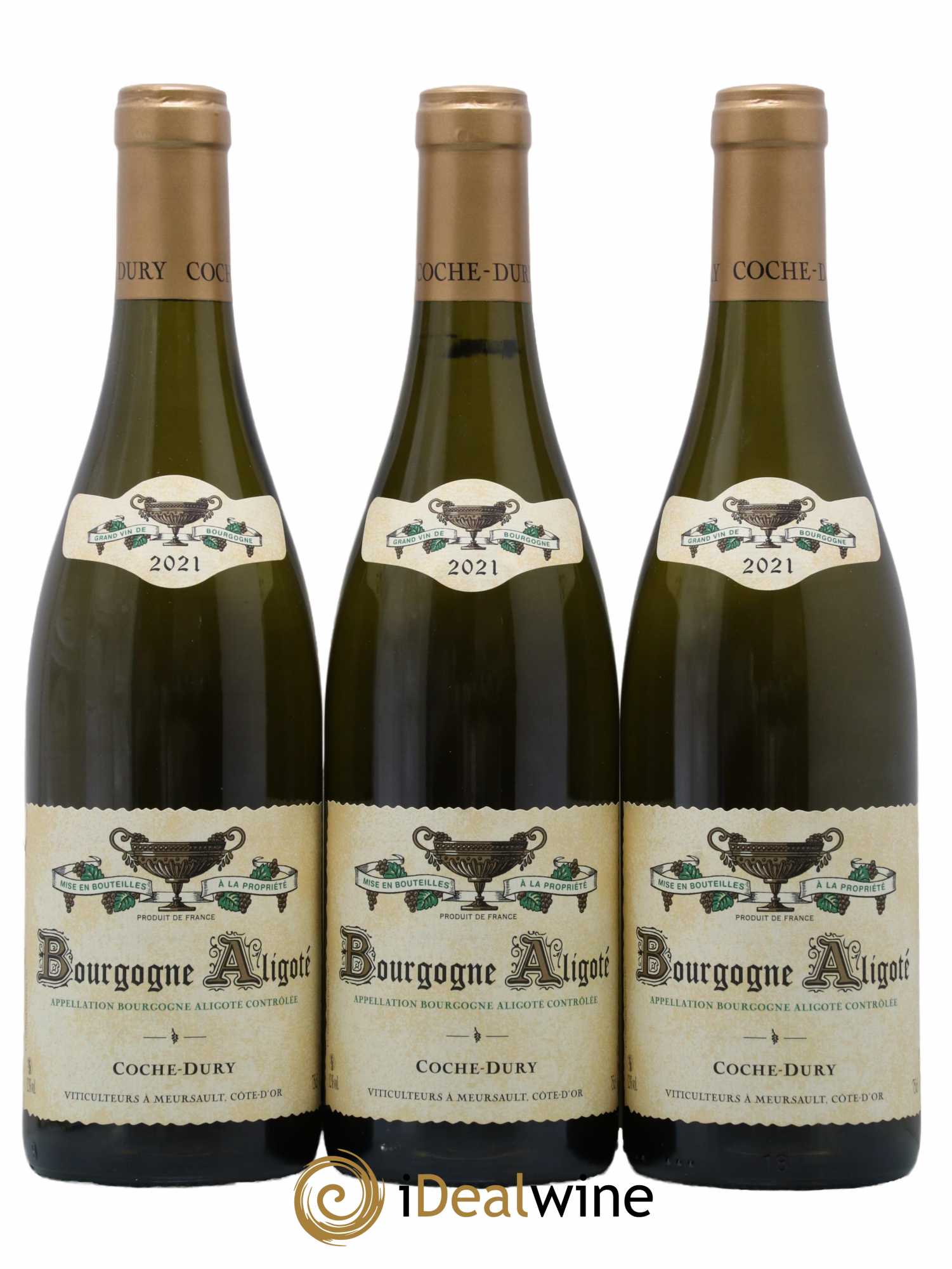 Bourgogne Aligoté Coche Dury (Domaine) 2021 - Lot de 3 bouteilles - 0