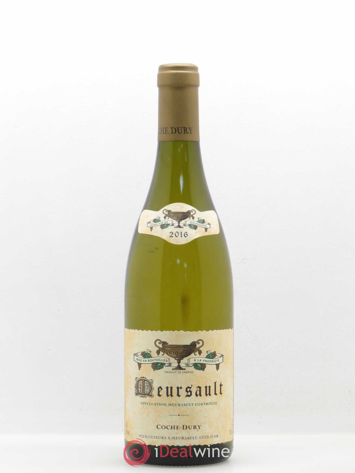 Meursault Coche Dury (Domaine) 2016 - Lot de 1 bouteille - 0
