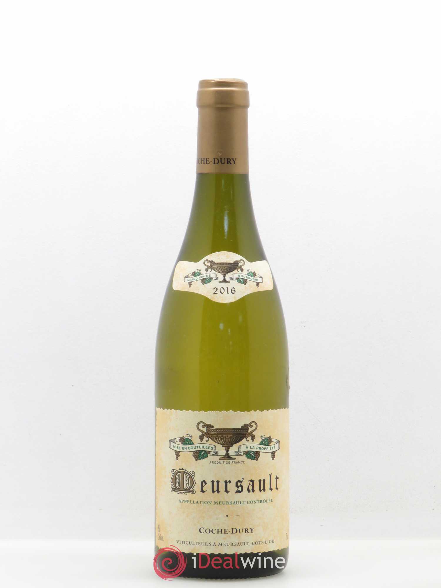 Meursault Coche Dury (Domaine) 2016 - Lot de 1 bouteille - 0