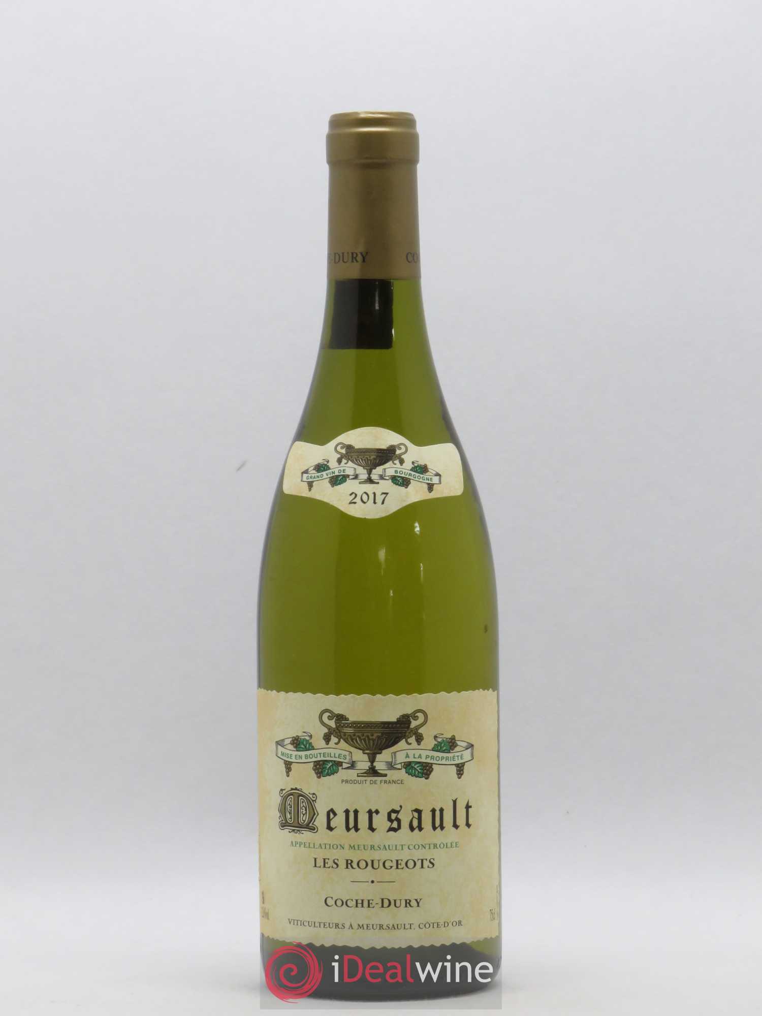 Meursault Les Rougeots Coche Dury (Domaine) 2017 - Lot de 1 bouteille - 0