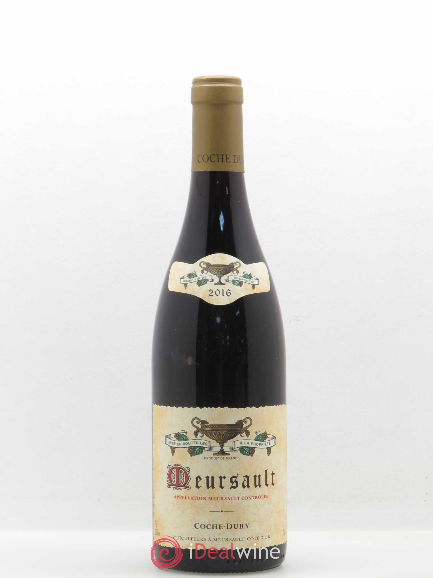Meursault Coche Dury (Domaine) 2016 - Lot de 1 bouteille - 0