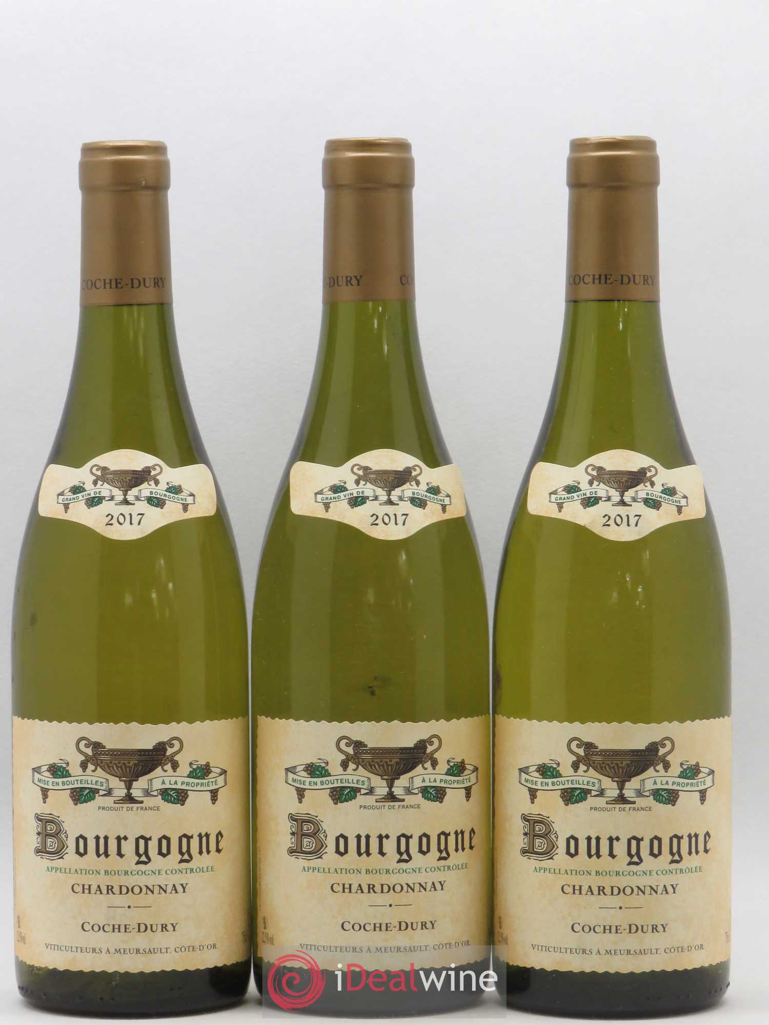 Bourgogne Coche Dury (Domaine) 2017 - Lot de 3 bouteilles - 0