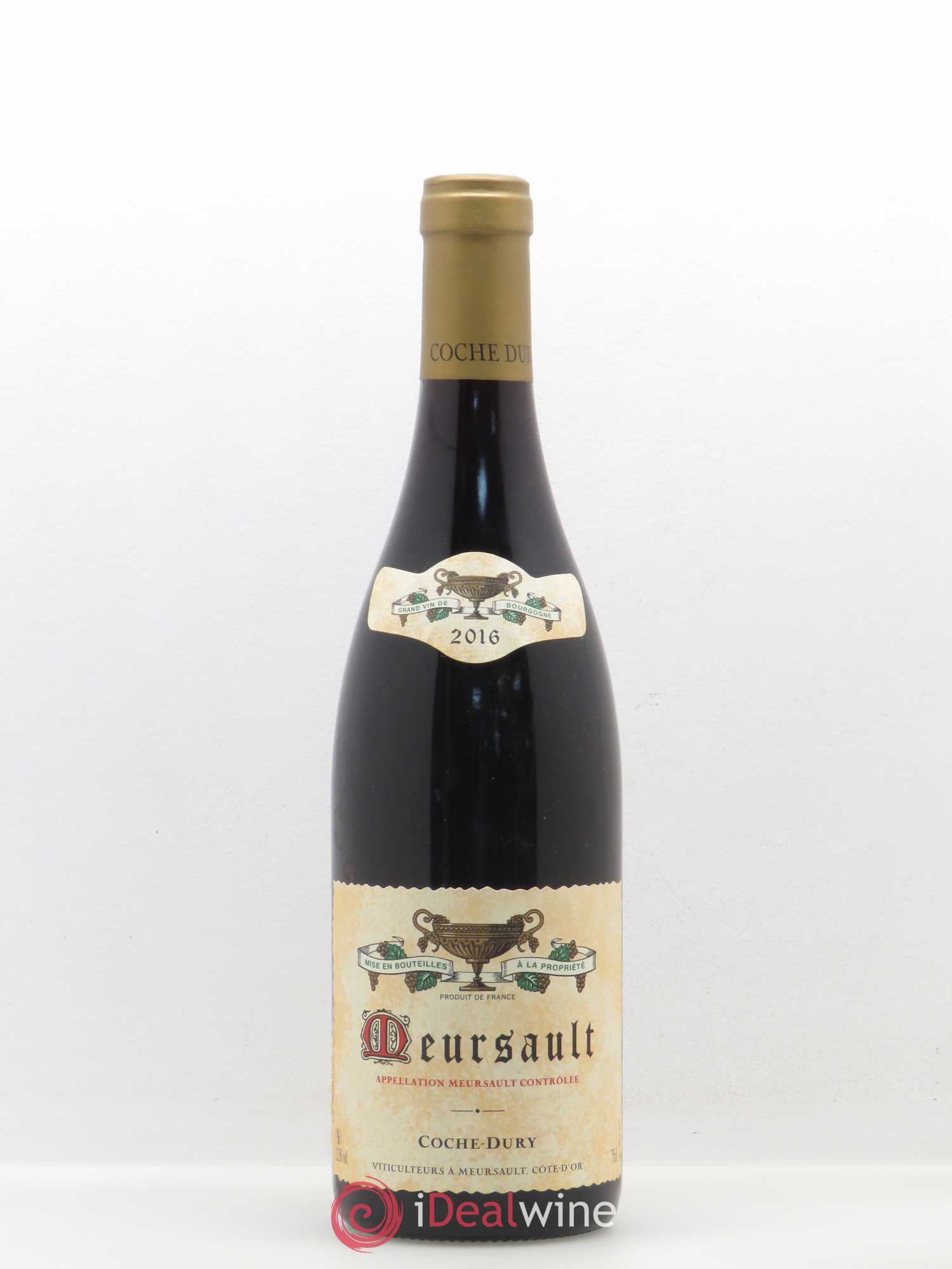 Meursault Coche Dury (Domaine) 2016 - Lot de 1 bouteille - 0