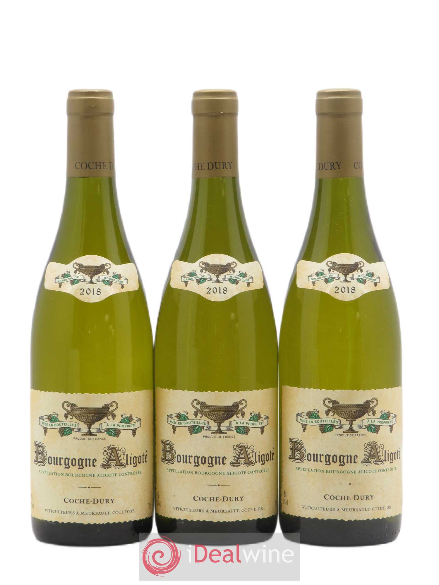 Bourgogne Aligoté Coche Dury (Domaine) 2018 - Lot de 3 bouteilles - 0