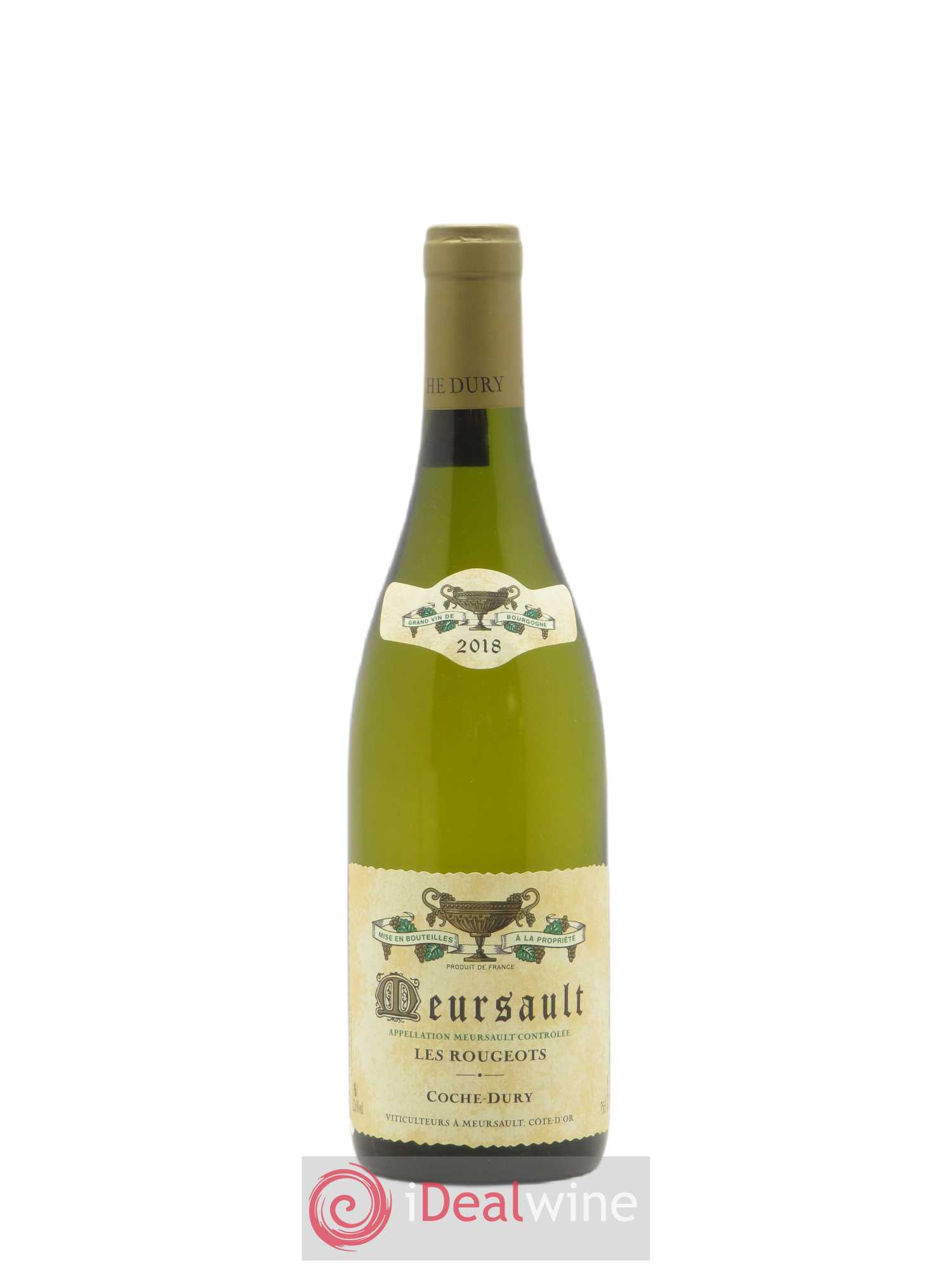 Meursault Les Rougeots Coche Dury (Domaine) 2018 - Lot de 1 bouteille - 0