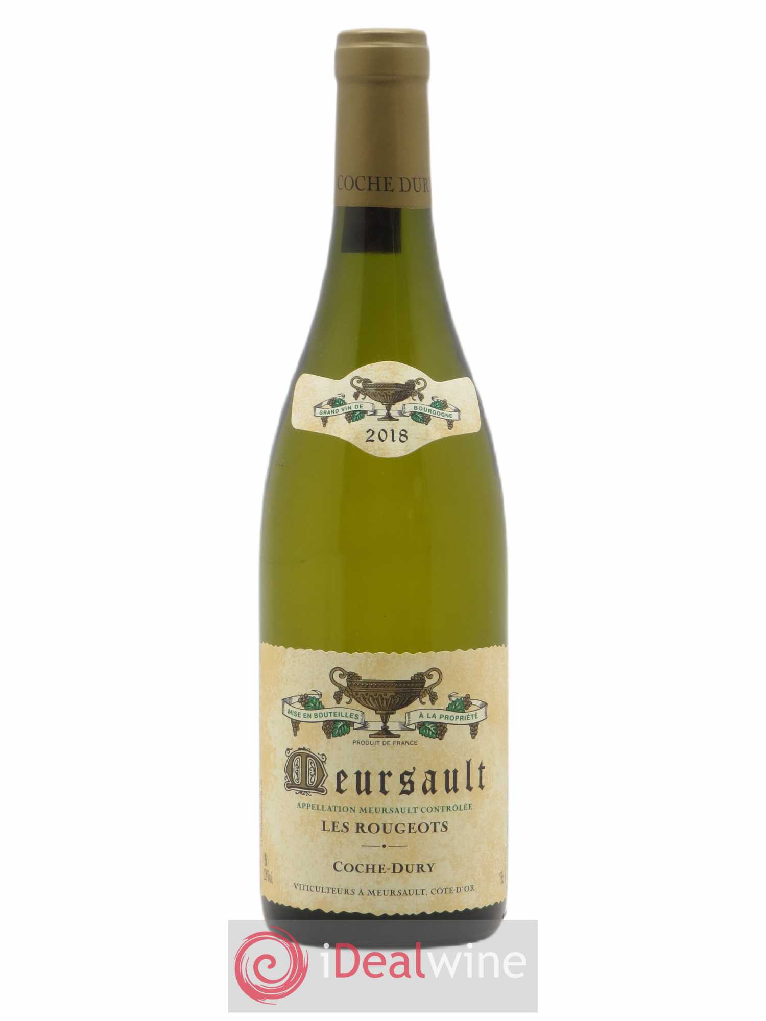 Meursault Les Rougeots Coche Dury (Domaine) 2018 - Lot de 1 bouteille - 0